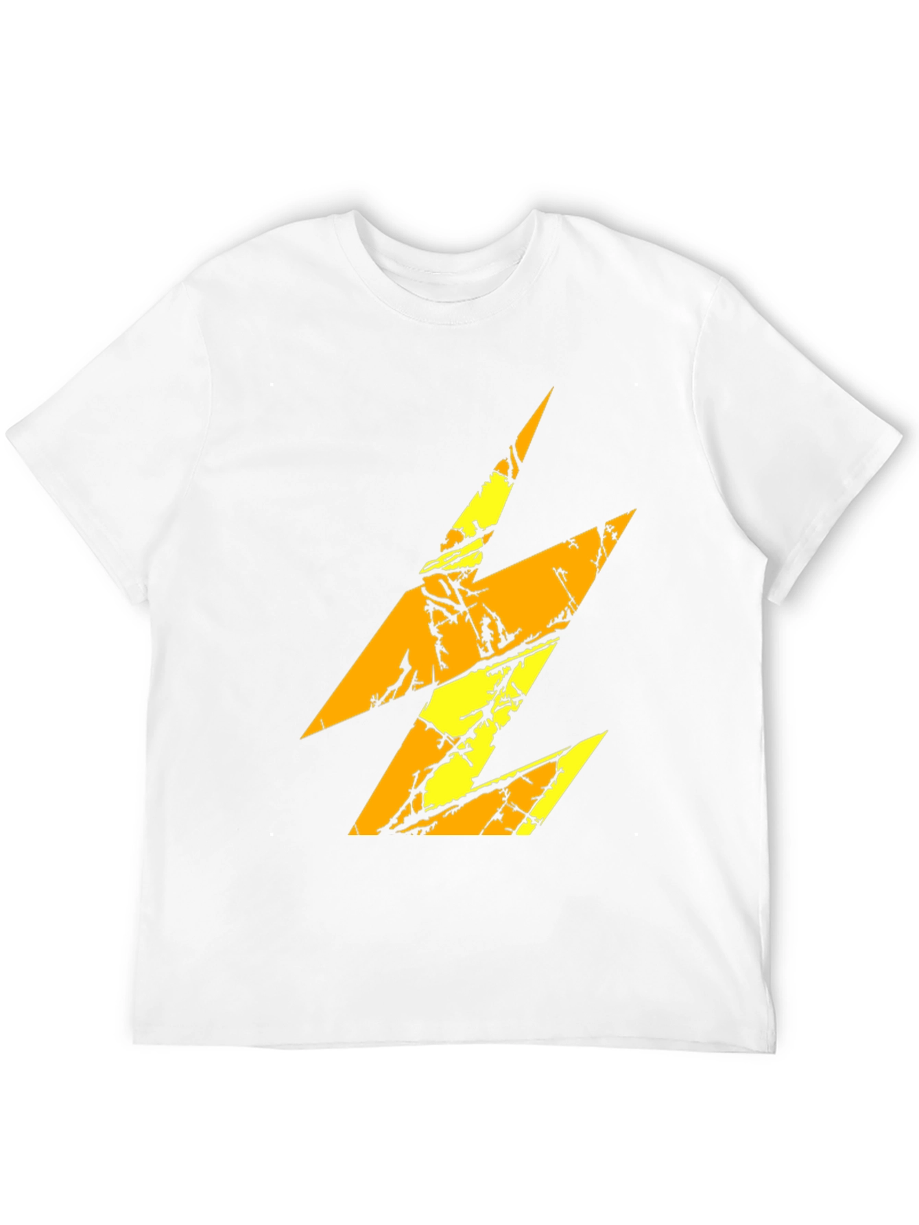 Electric Bolt Graphic Black T-Shirt