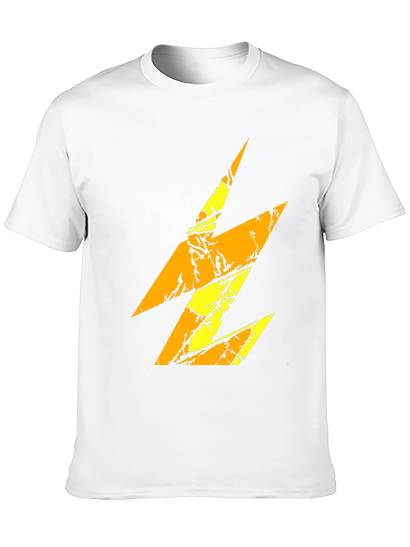 Electric Bolt Graphic Black T-Shirt