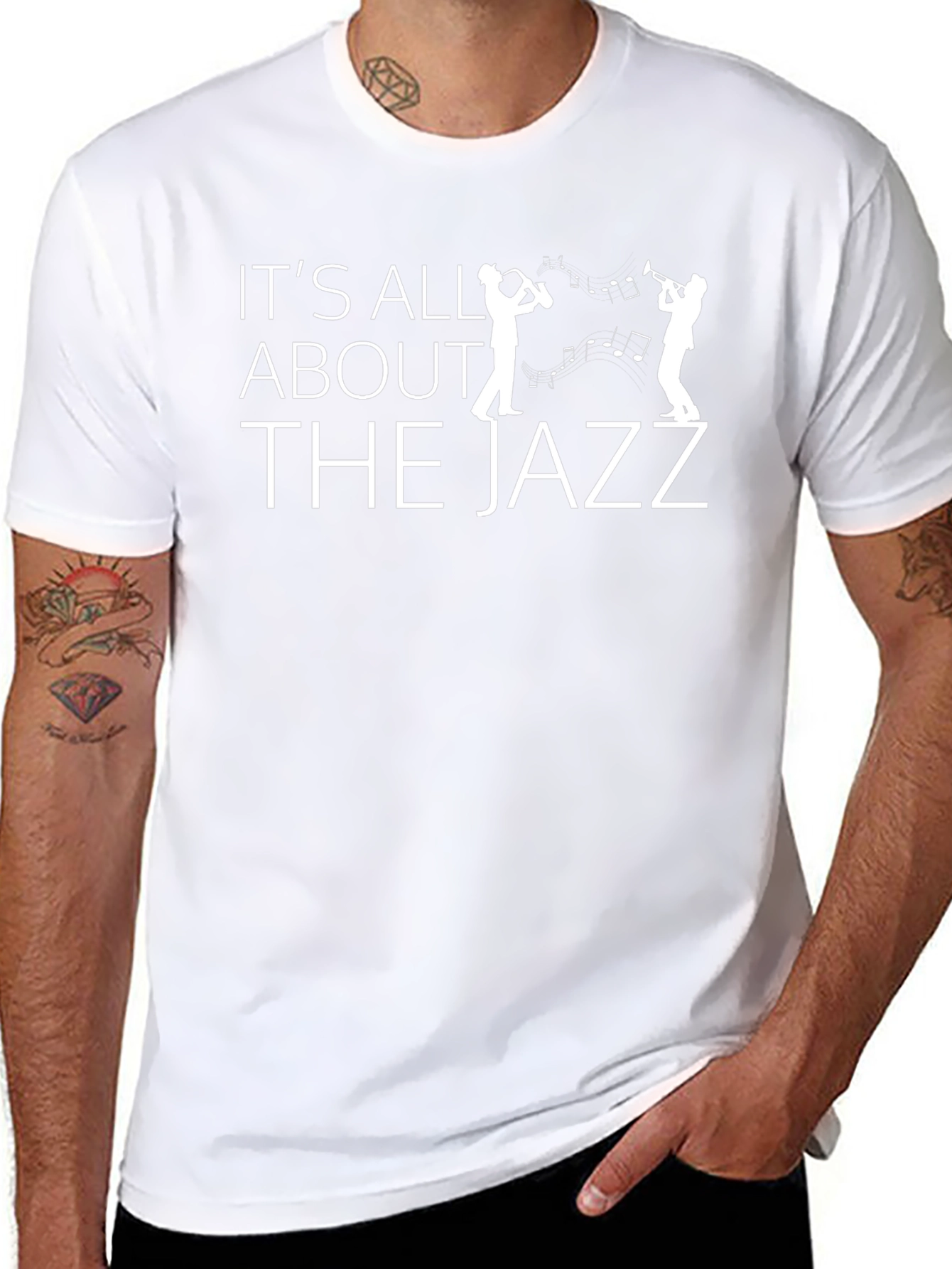 Its All About The Jazz Graphic T-Shirt