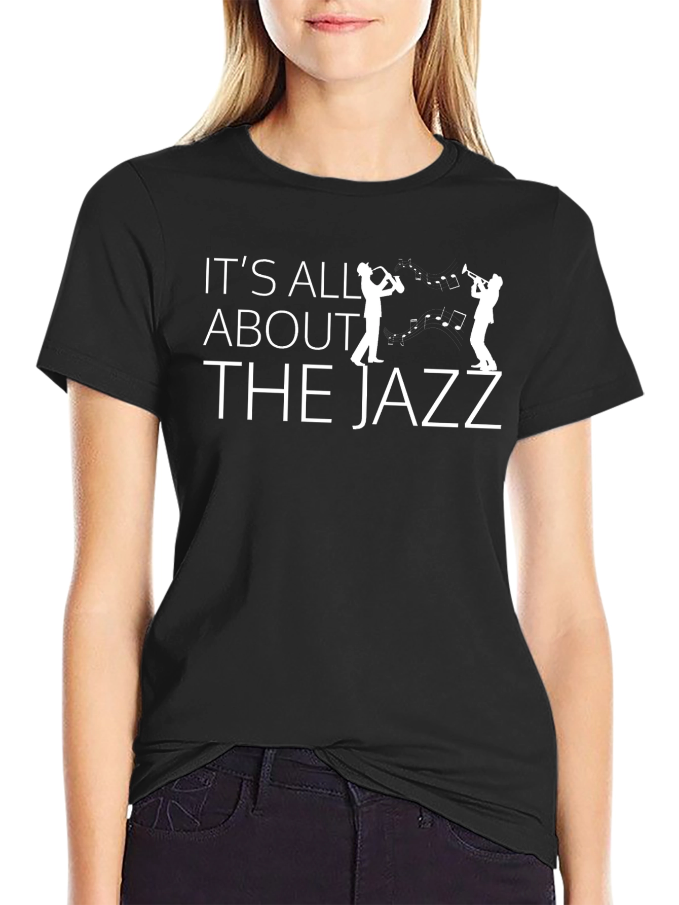 Its All About The Jazz Graphic T-Shirt