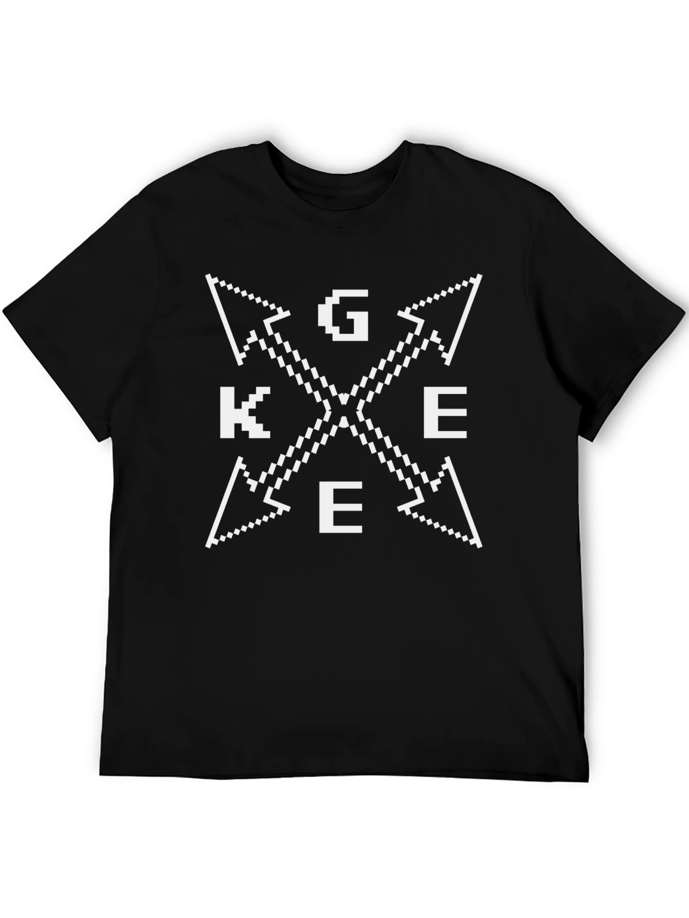 Gamer Pixel Arrow T-Shirt - Graphic Tee