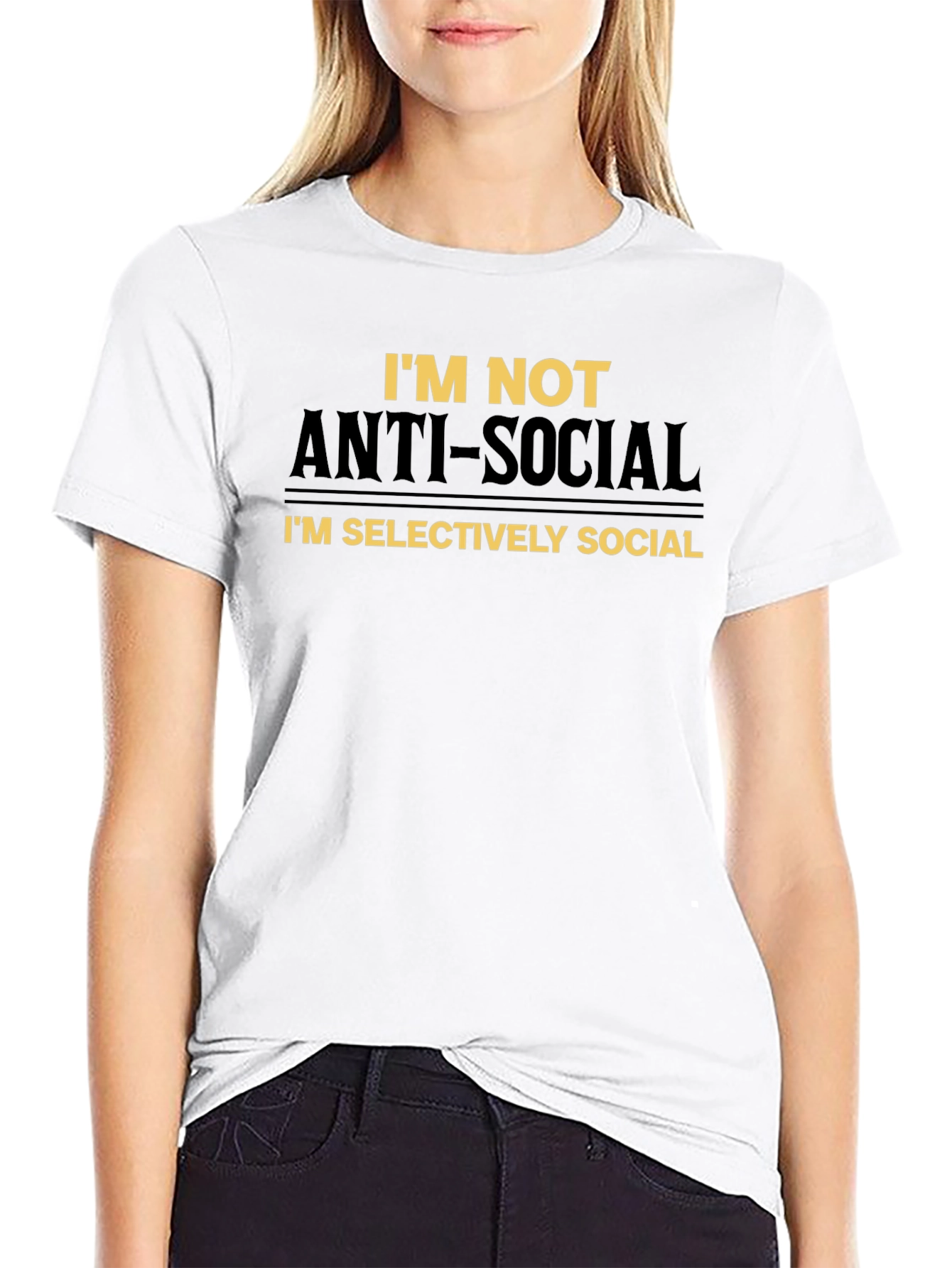 Anti-Social? Selectively Social T-Shirt