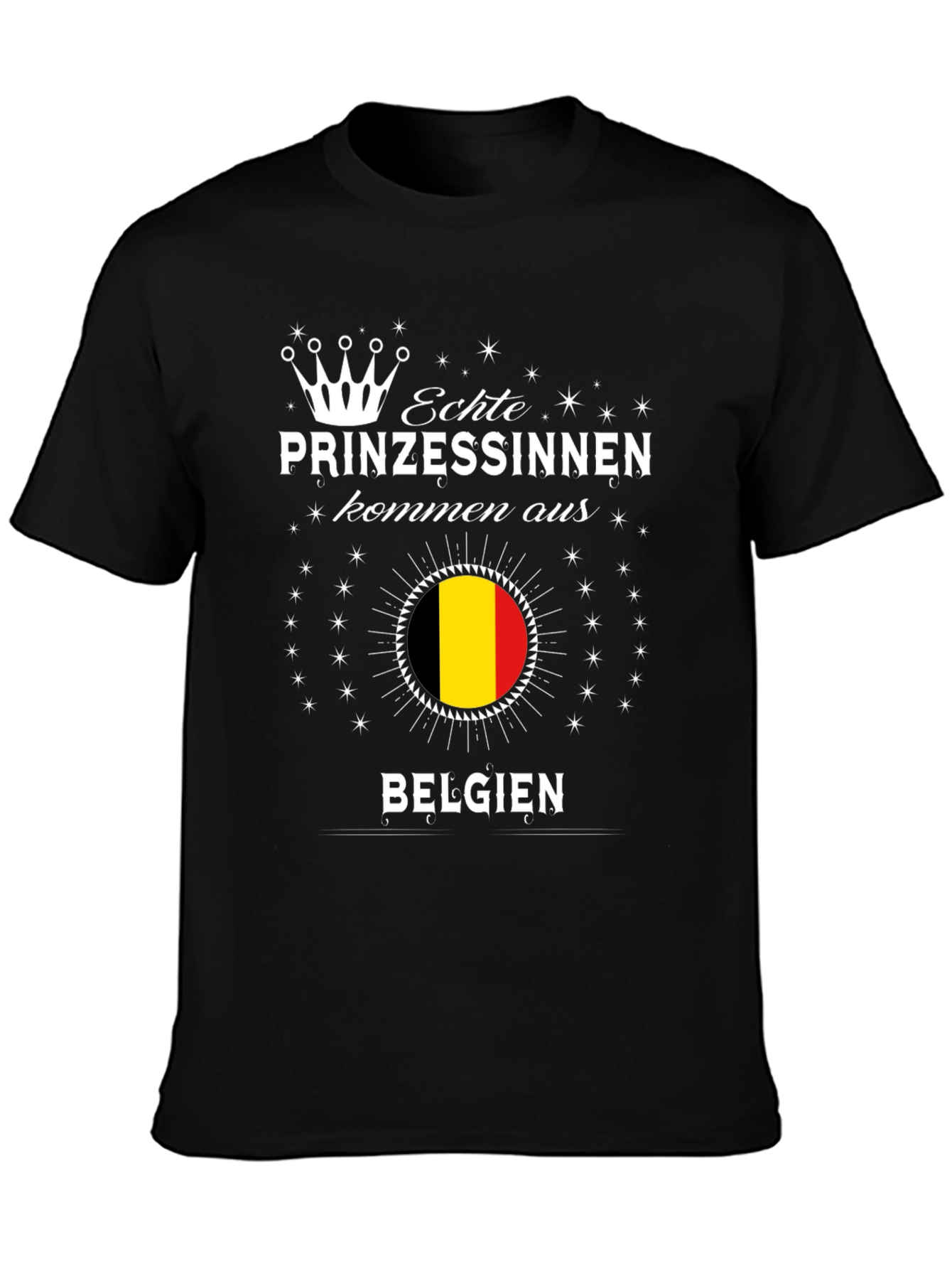 Belgien Princess T-Shirt - German