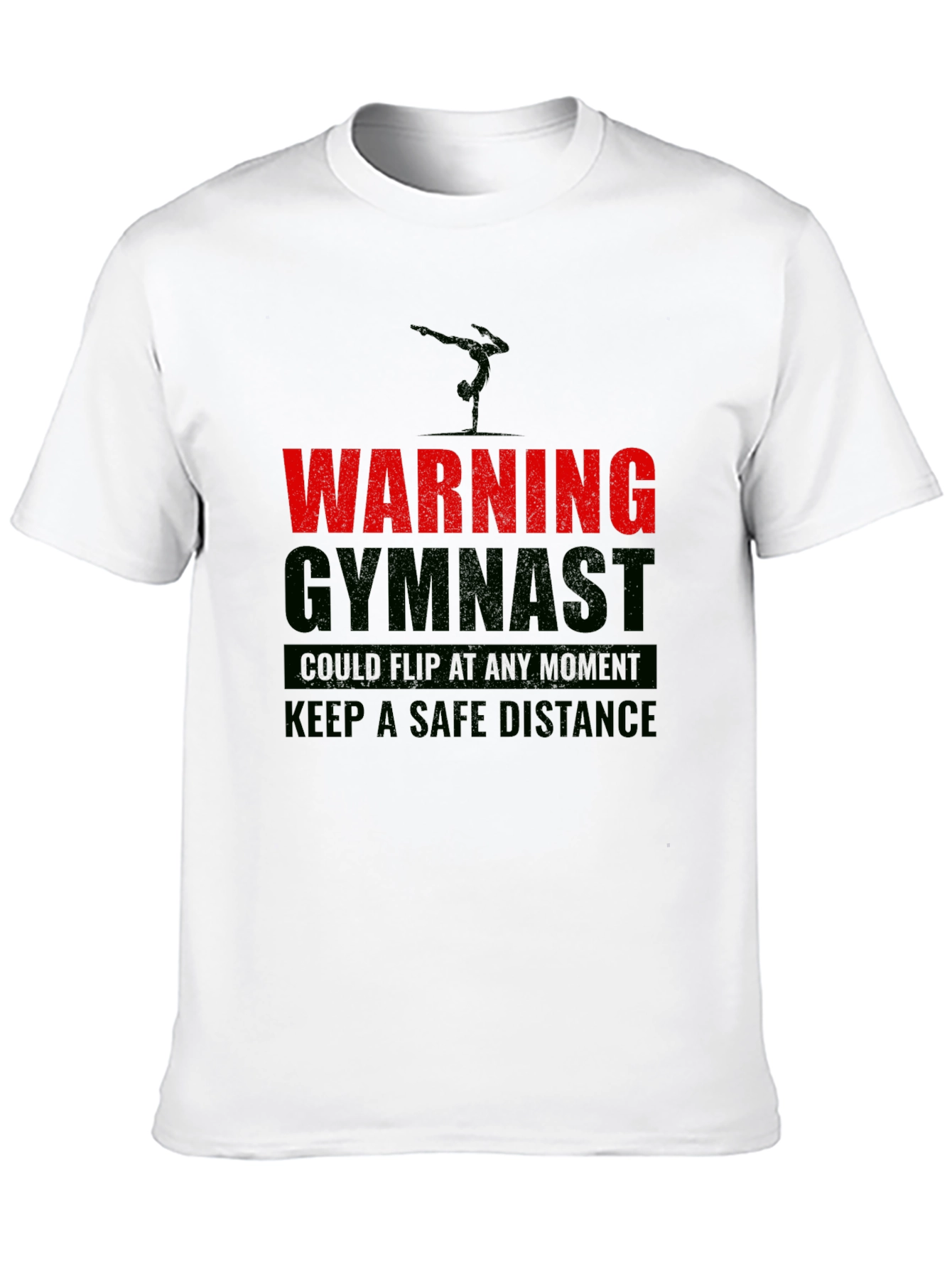 Warning Gymnast T-Shirt