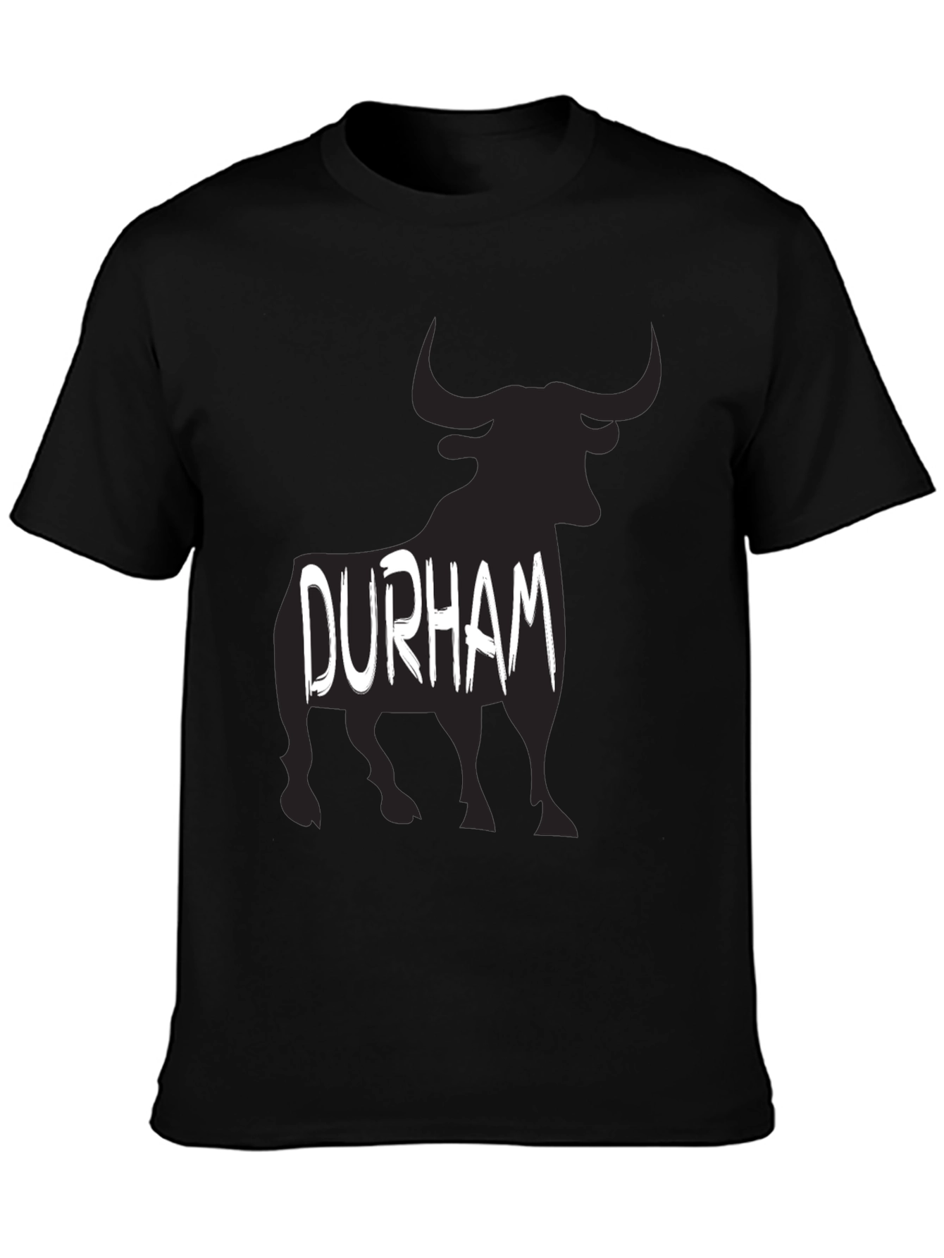 Durham Bull T-Shirt - Black Graphic Tee