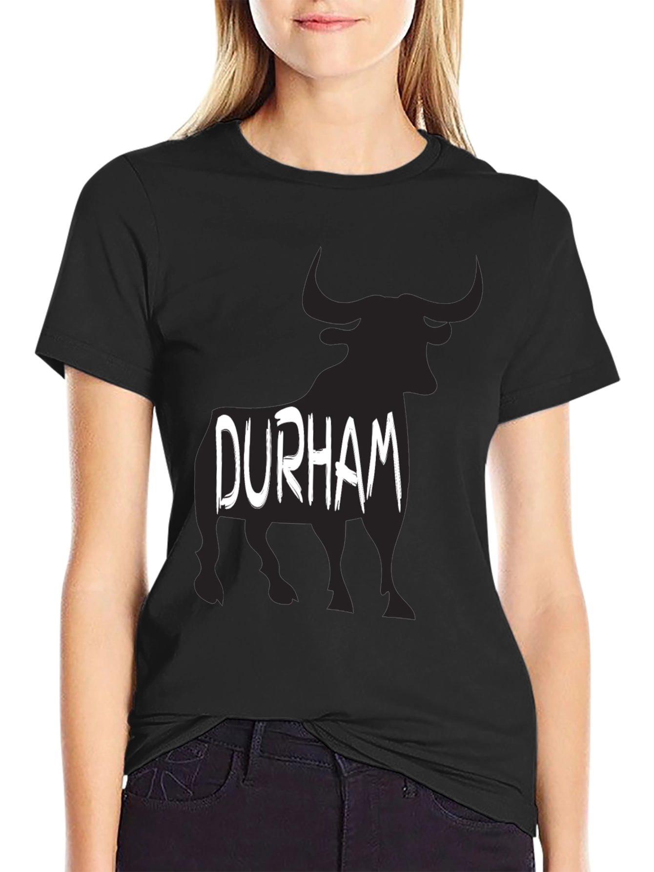 Durham Bull T-Shirt - Black Graphic Tee