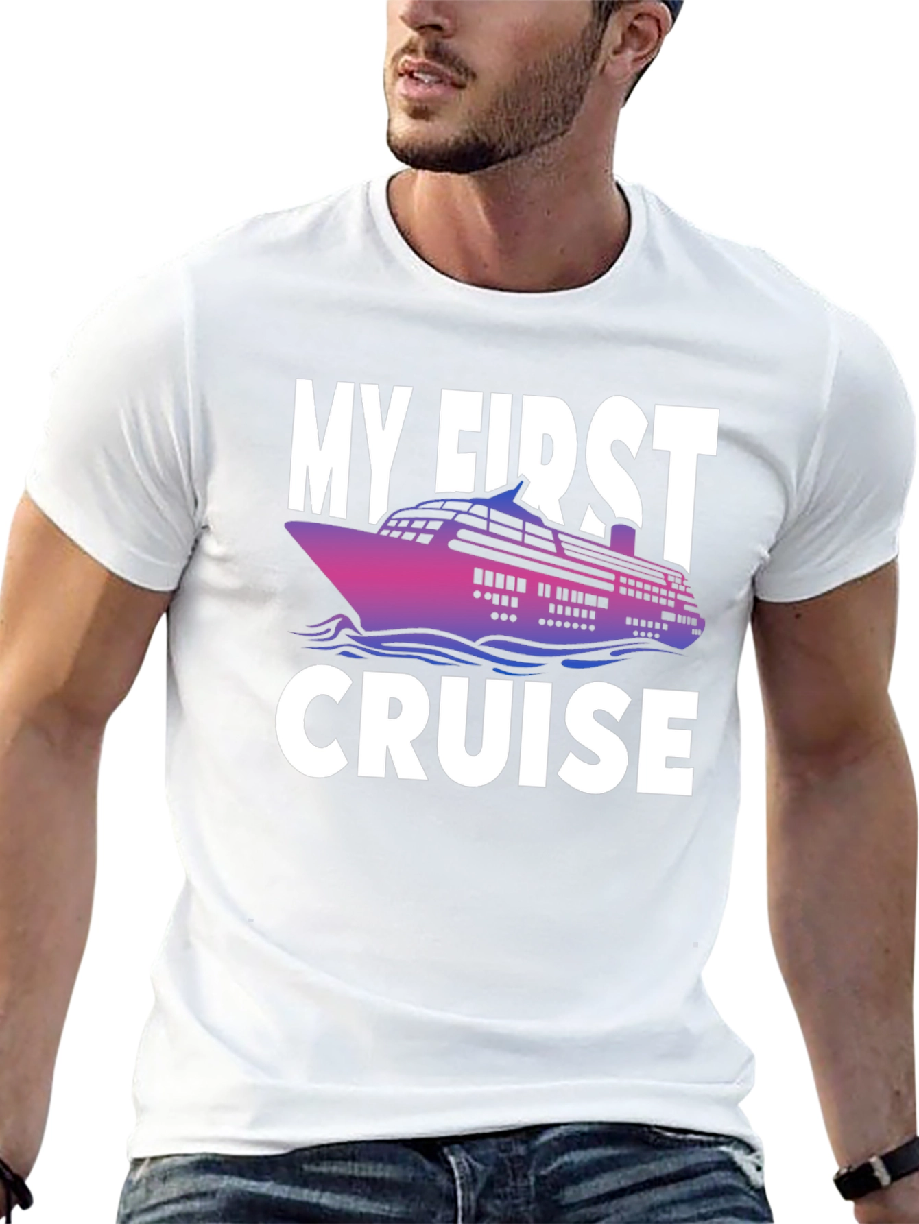 My First Cruise T-Shirt Vacation Souvenir