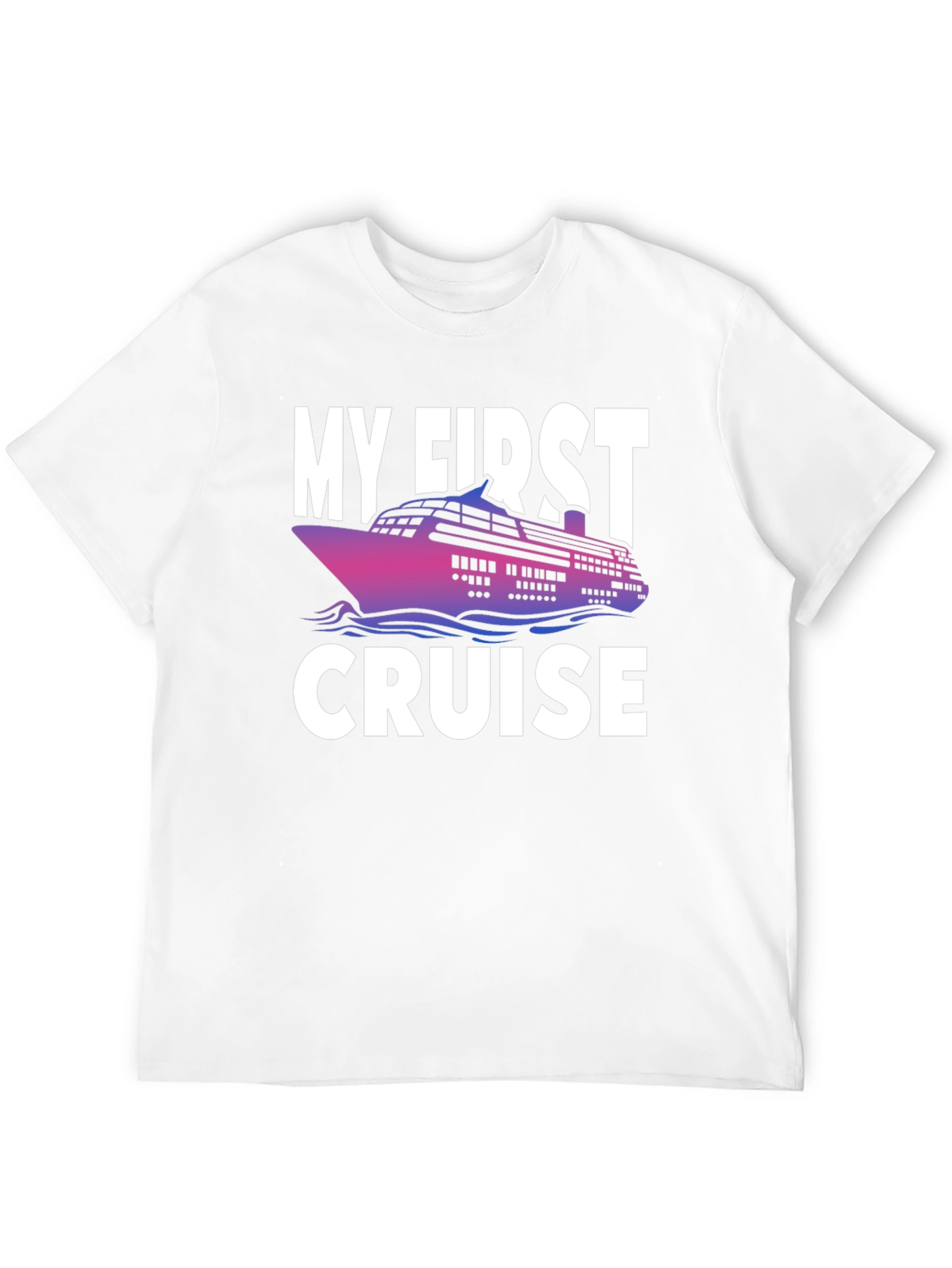 My First Cruise T-Shirt Vacation Souvenir