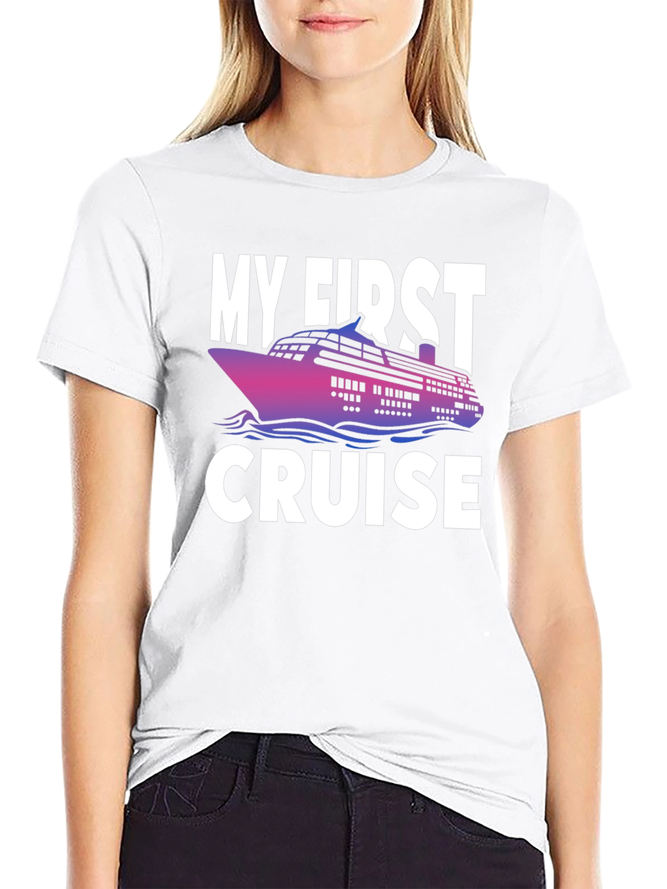 My First Cruise T-Shirt Vacation Souvenir