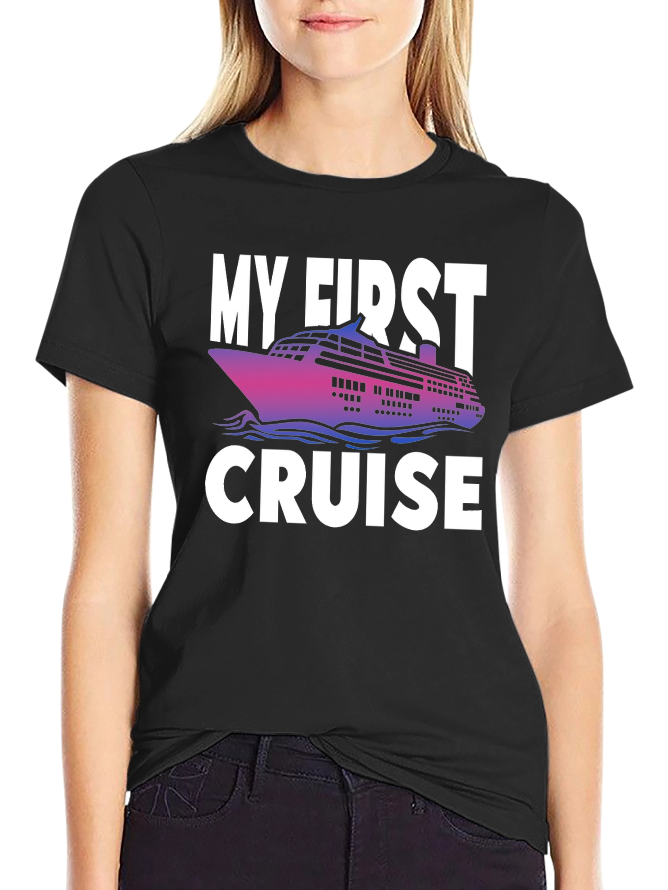 My First Cruise T-Shirt Vacation Souvenir