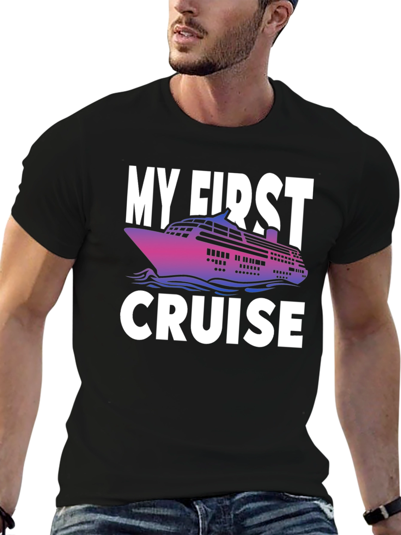 My First Cruise T-Shirt Vacation Souvenir