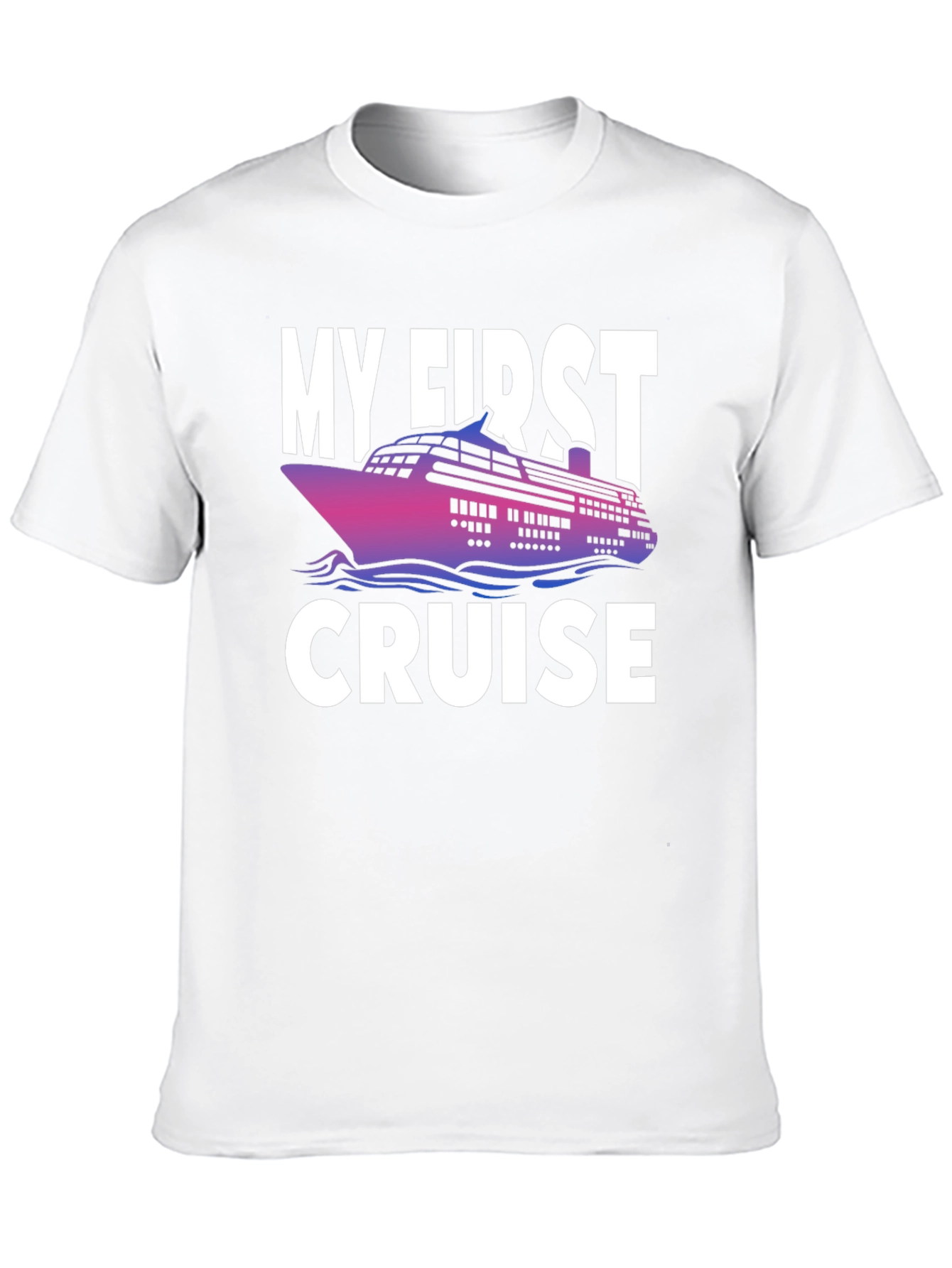 My First Cruise T-Shirt Vacation Souvenir