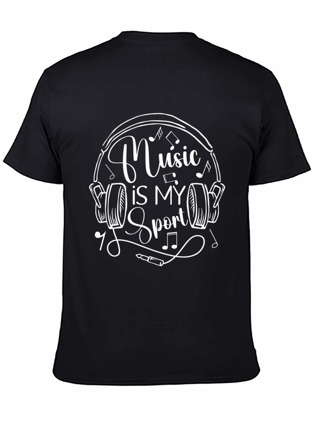 Music is My Sport Graphic Tee