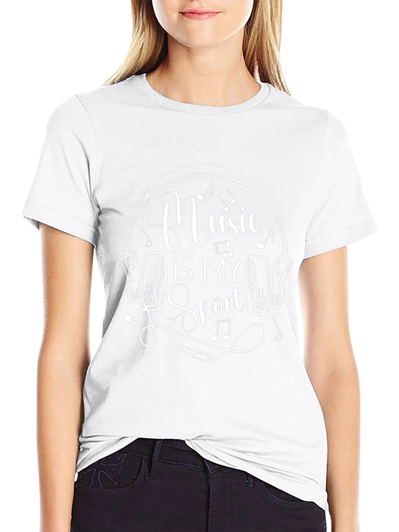 Music is My Sport Graphic Tee