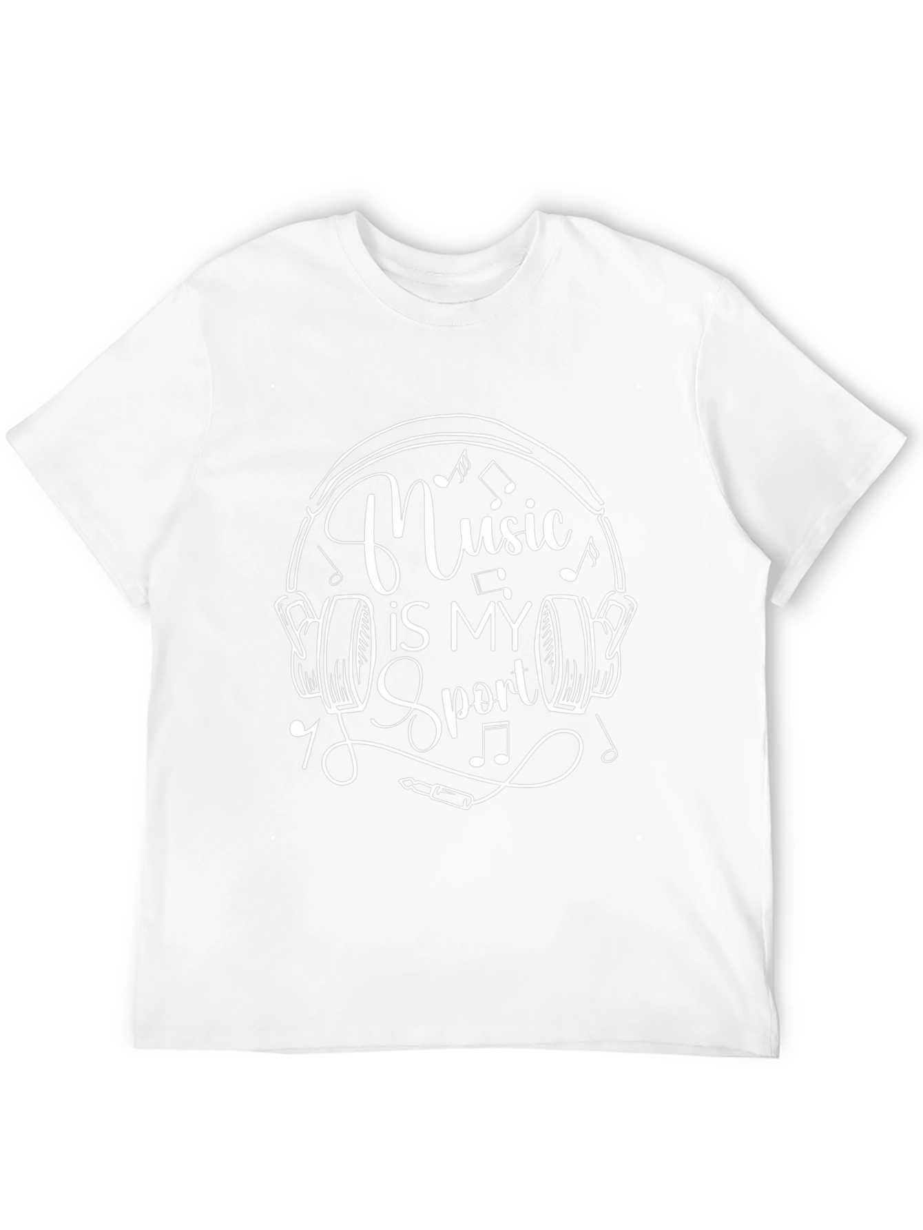 Music is My Sport Graphic Tee