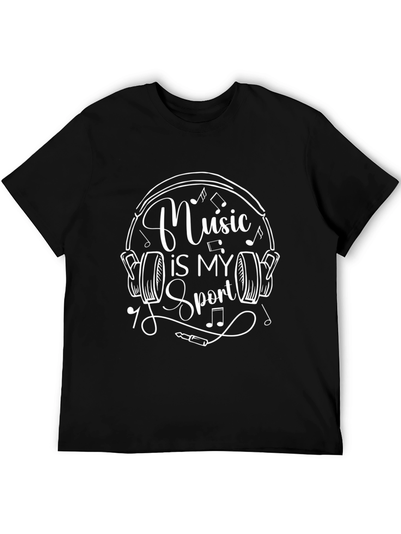 Music is My Sport Graphic Tee