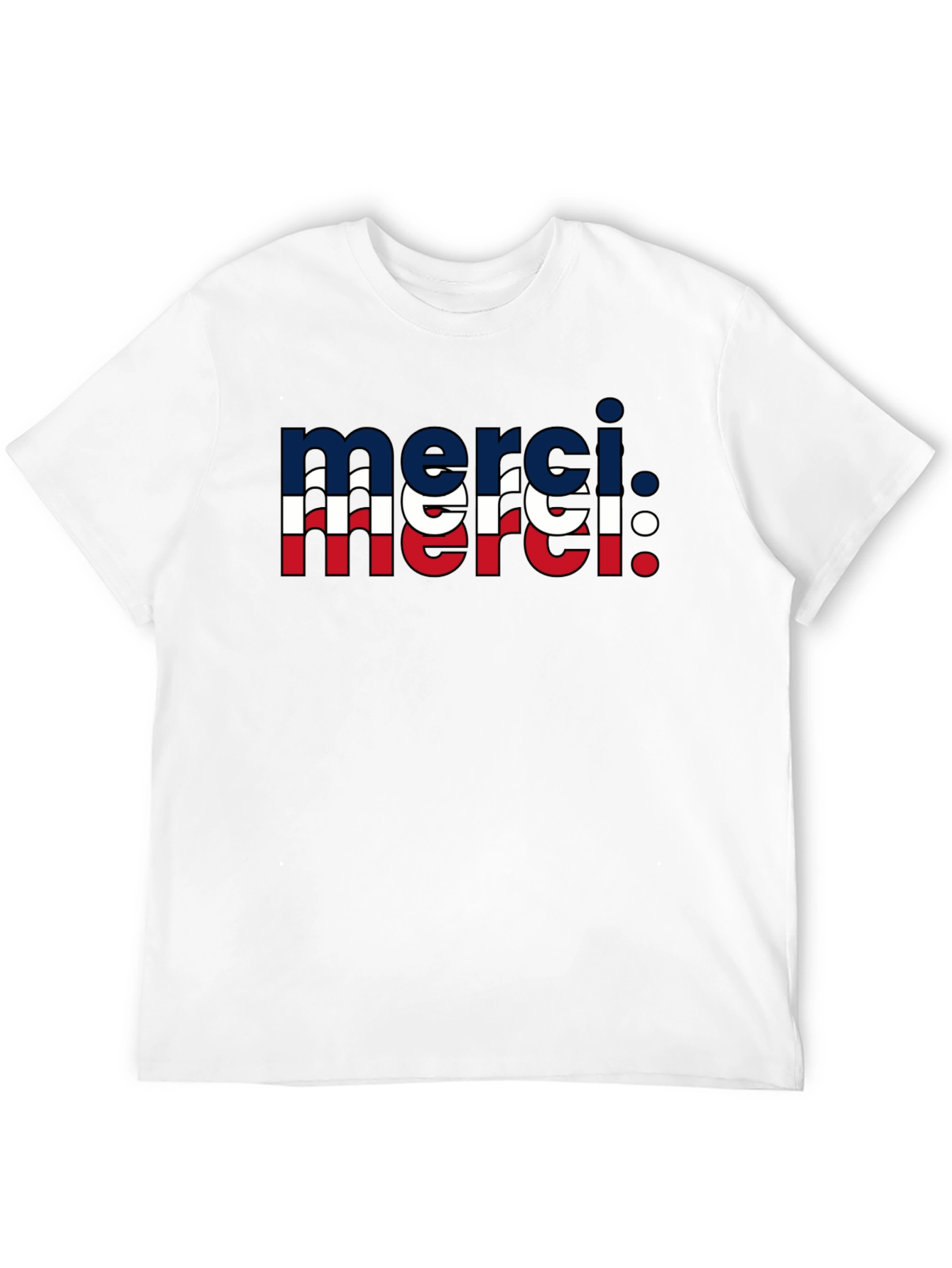 Merci T-Shirt - French Thank You