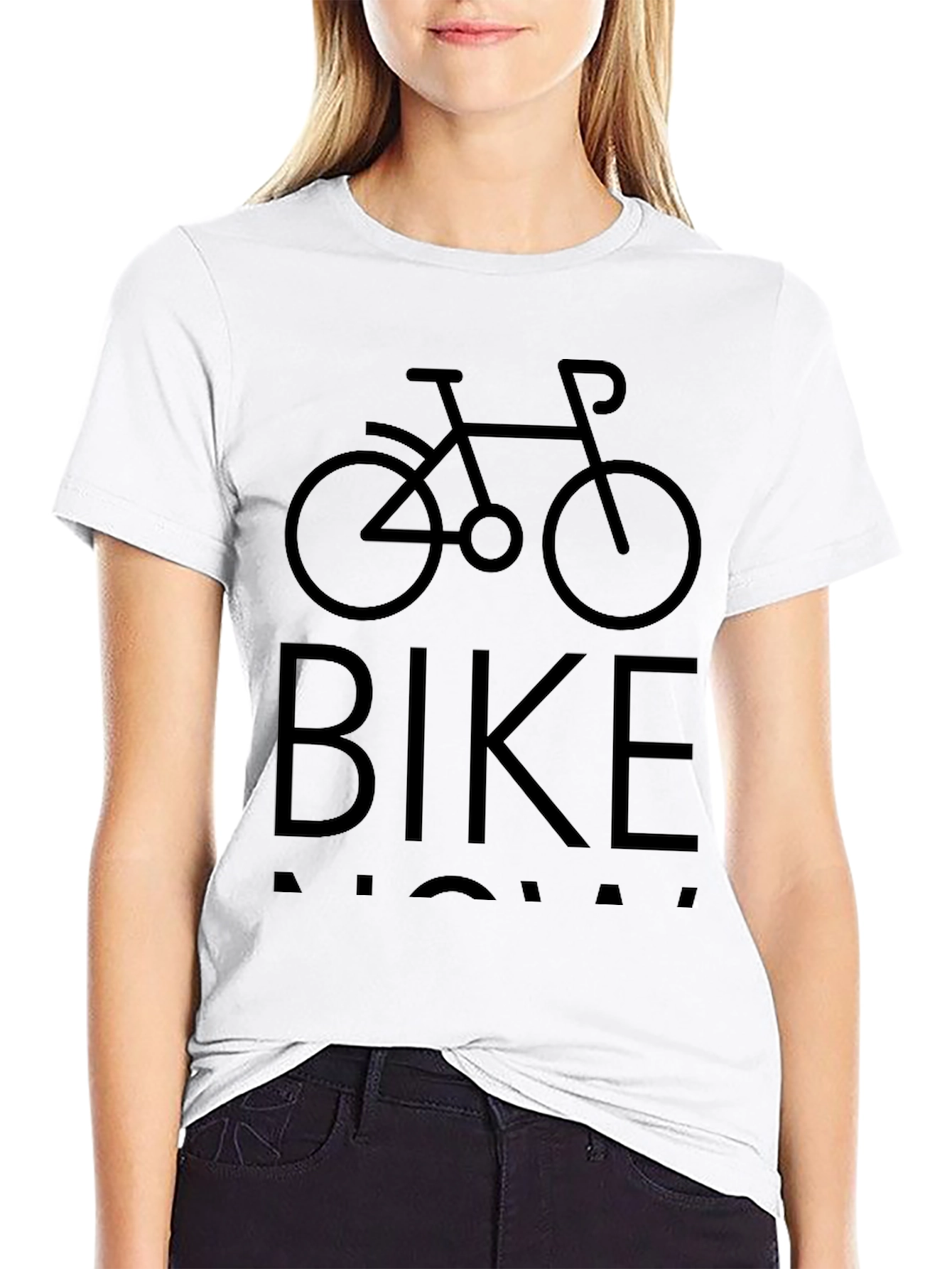 Bike Now Mens Black Graphic T-Shirt