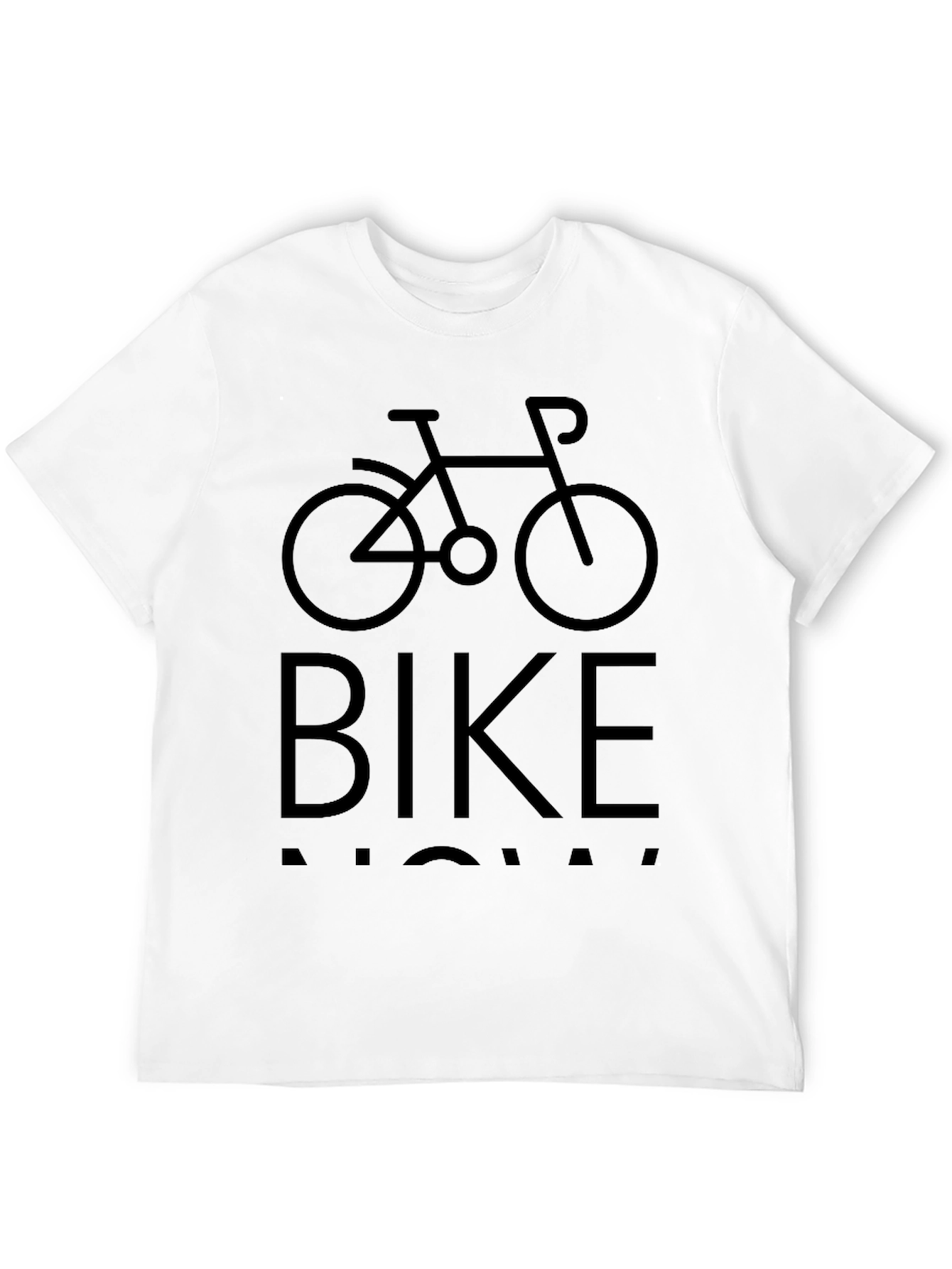 Bike Now Mens Black Graphic T-Shirt
