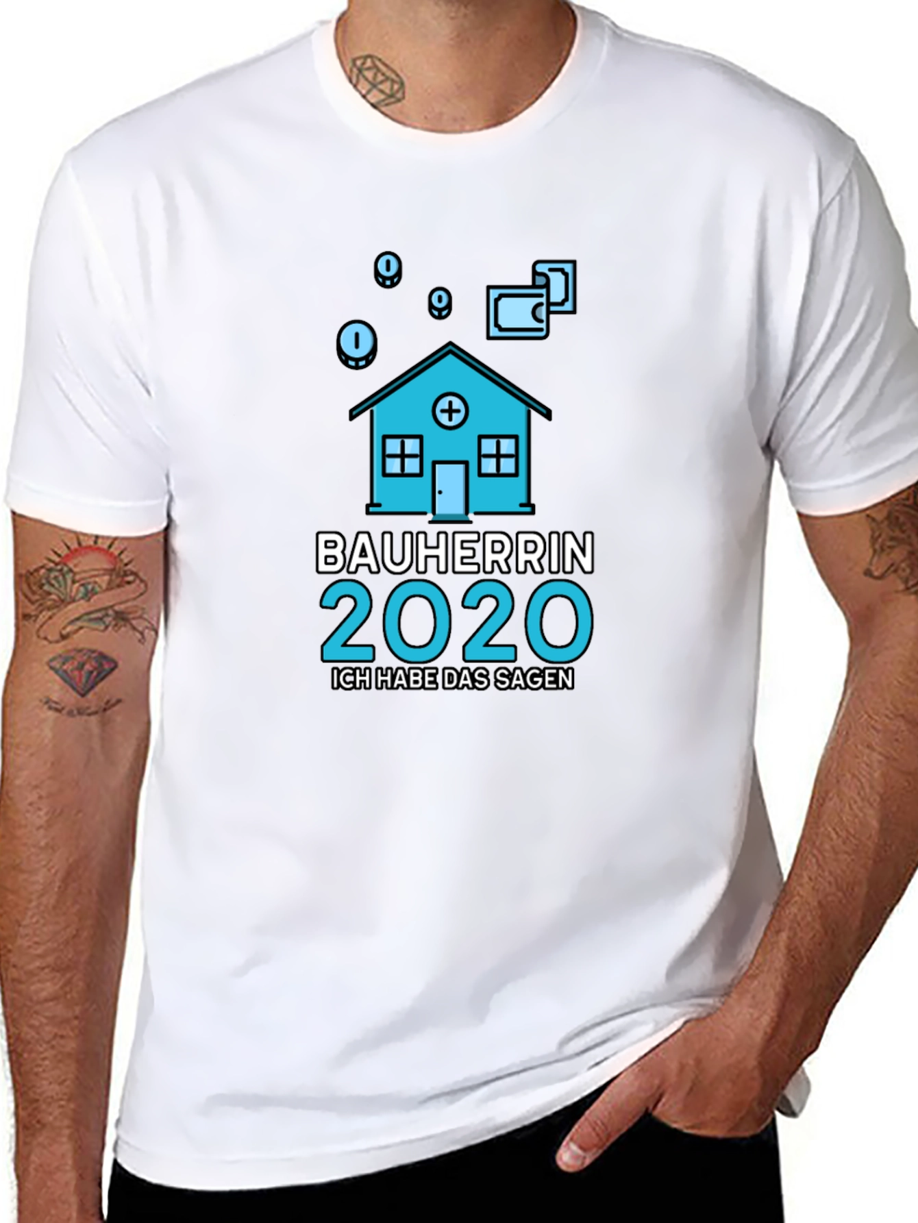 Bauherrin 2020 Womens T-Shirt