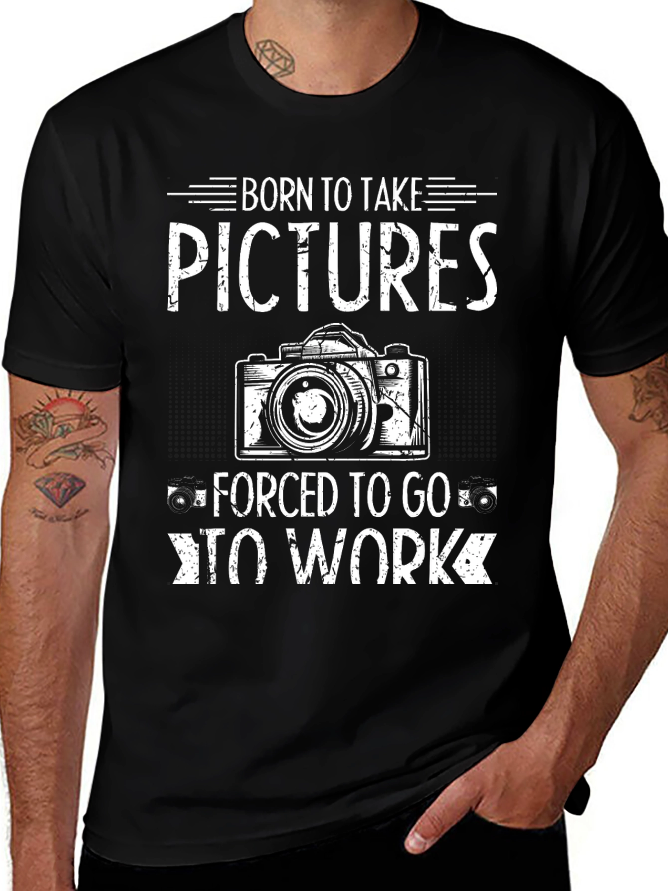 Born to Take Pictures T-Shirt - Photographer Tee