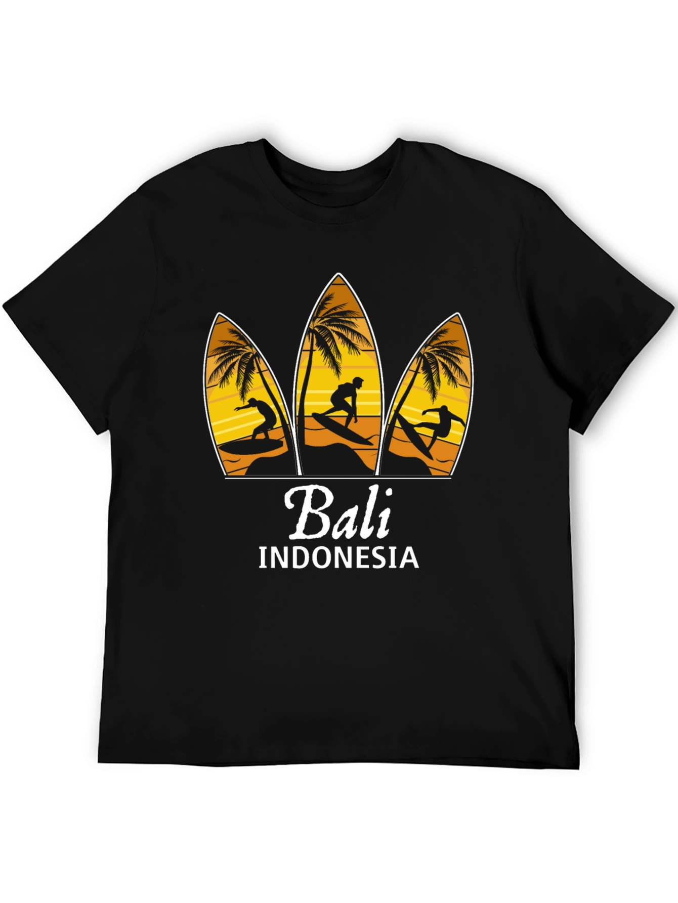 Bali Indonesia Surfing T-Shirt
