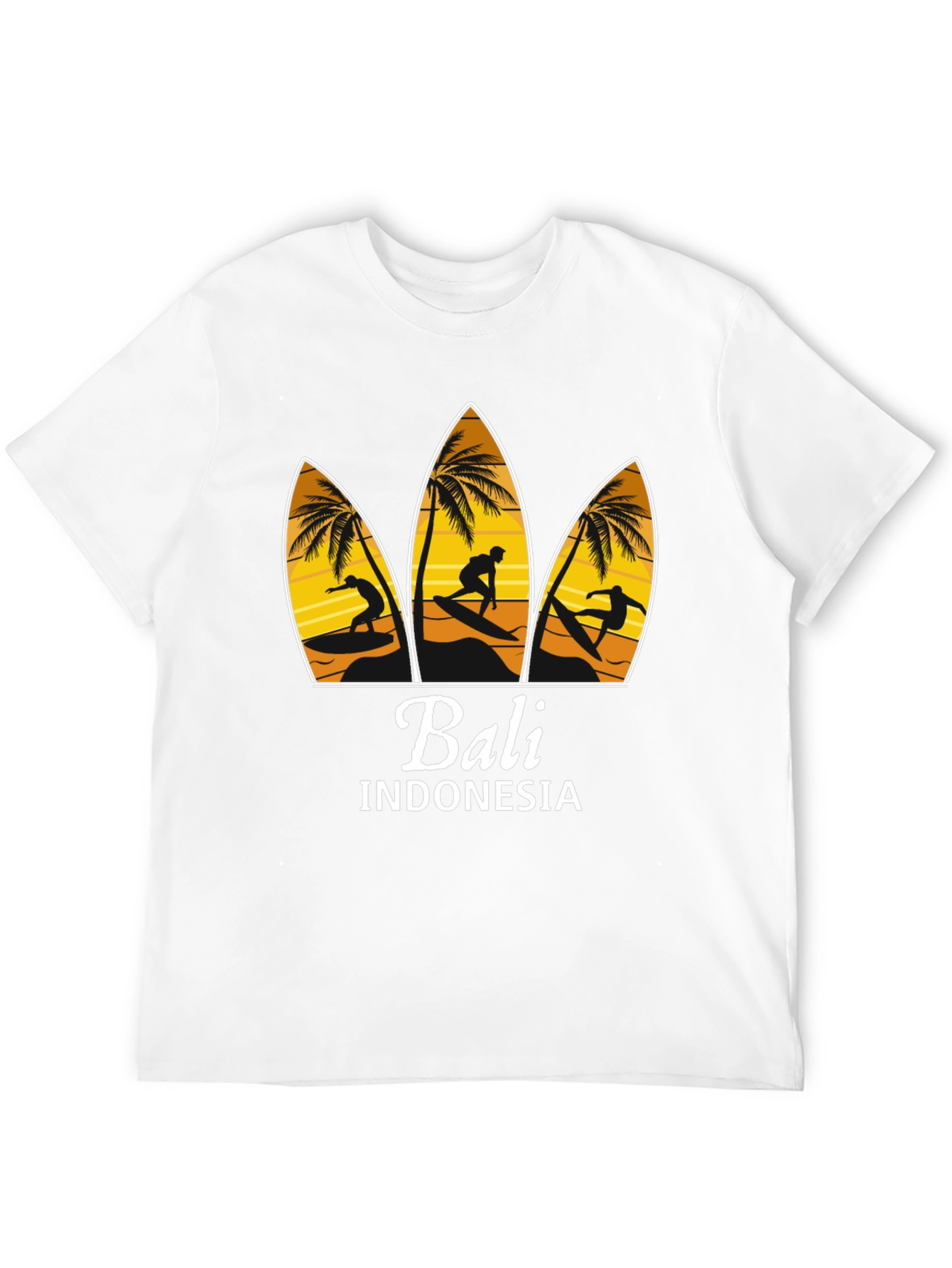 Bali Indonesia Surfing T-Shirt