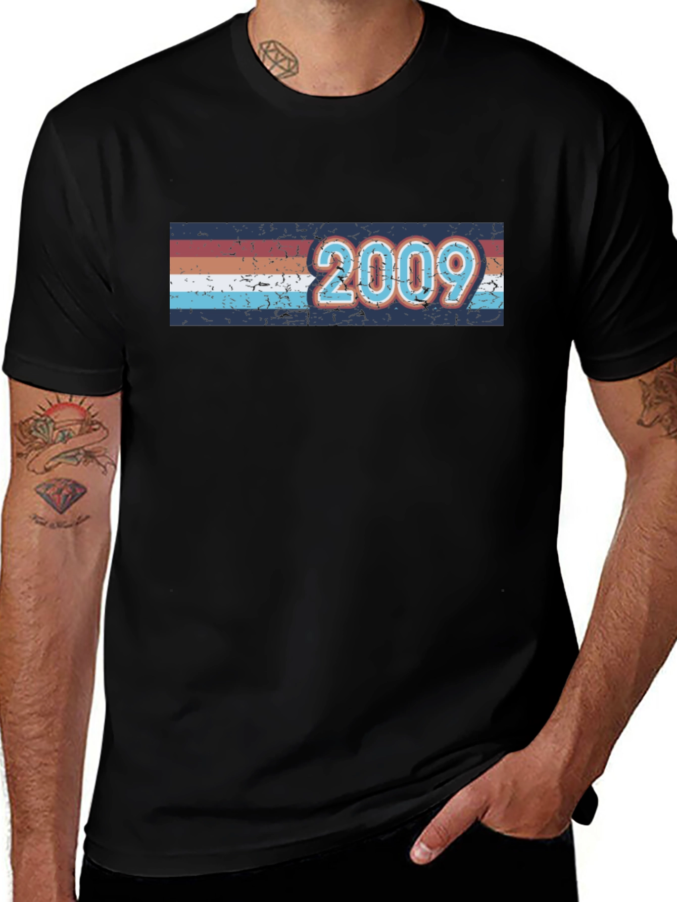 Retro 2009 Graphic T-Shirt