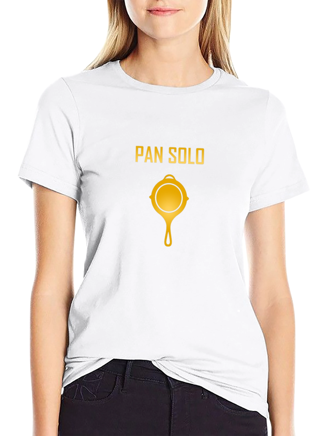 Pan Solo Graphic Tee - Black Gaming Inspired