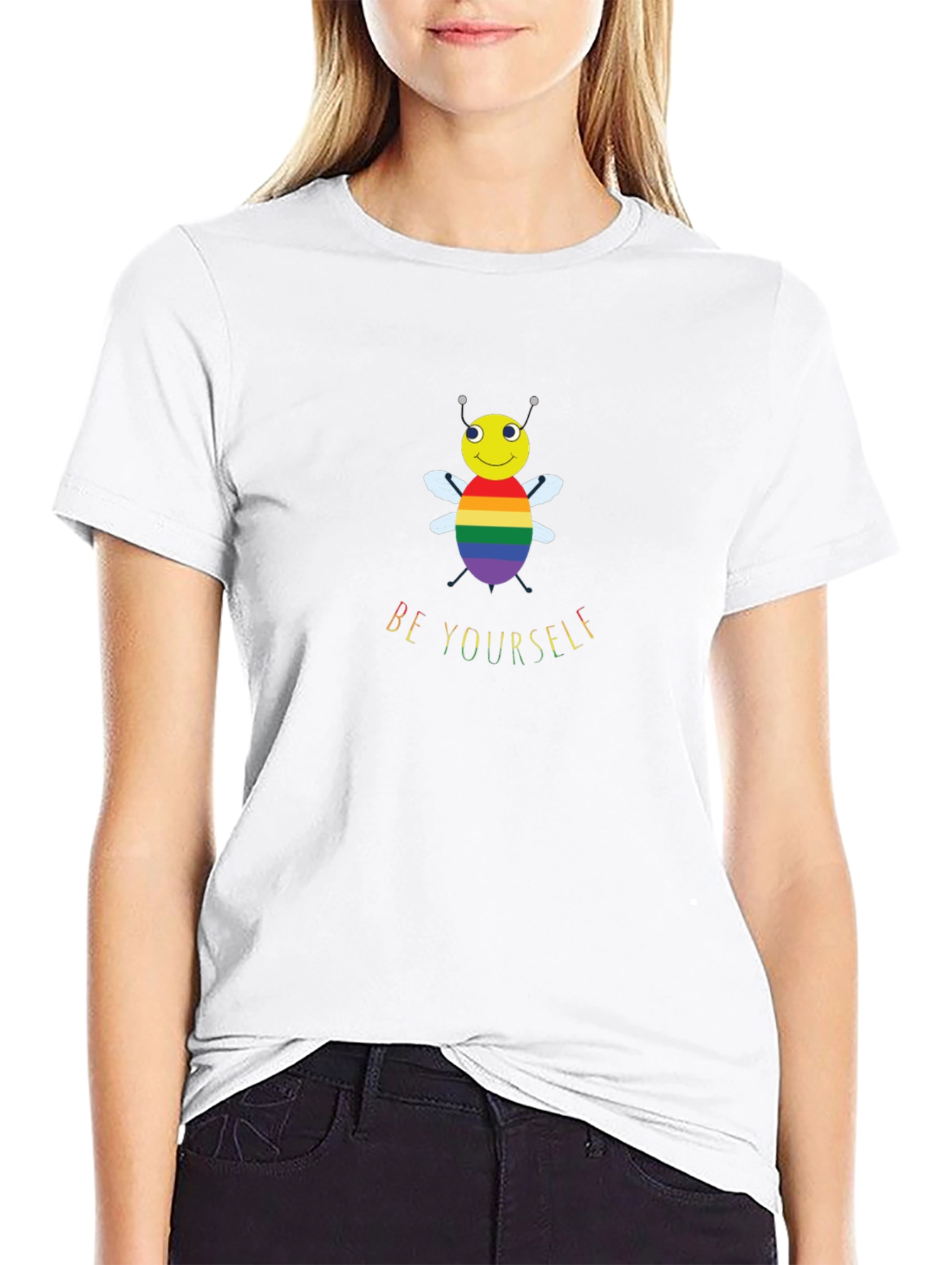 LGBT Pride Bee T-Shirt - Be Yourself