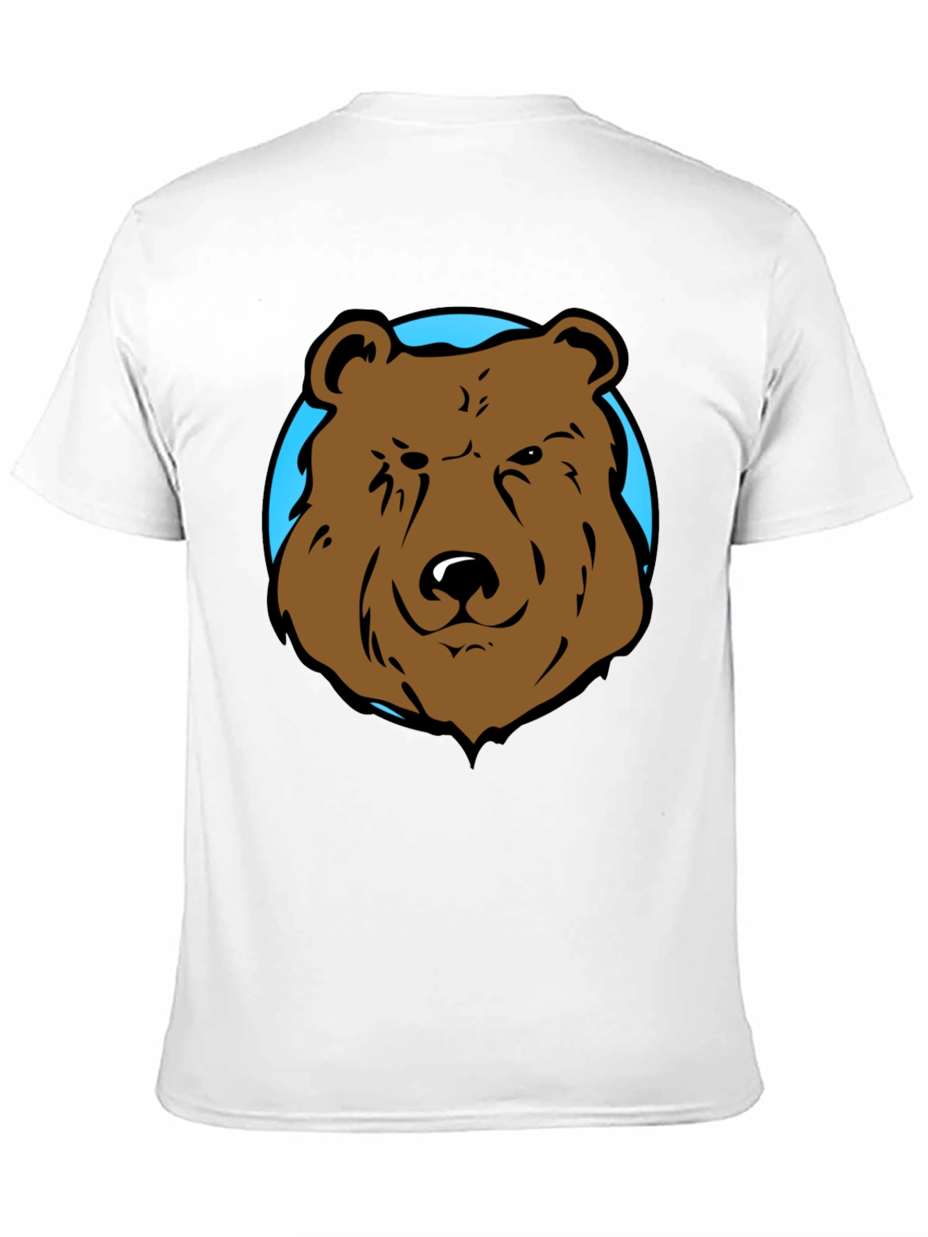 Bear Graphic Black T-Shirt