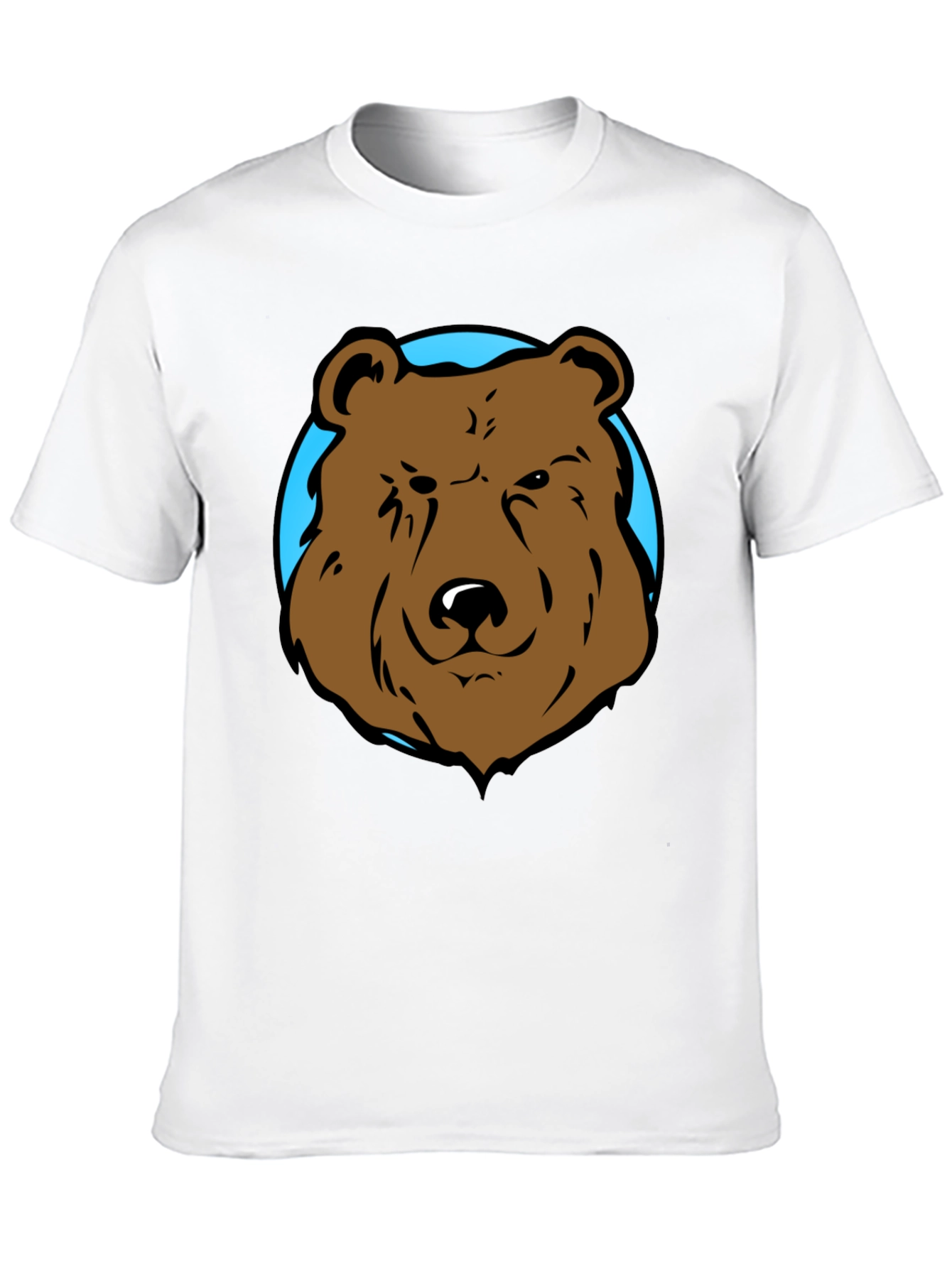 Bear Graphic Black T-Shirt