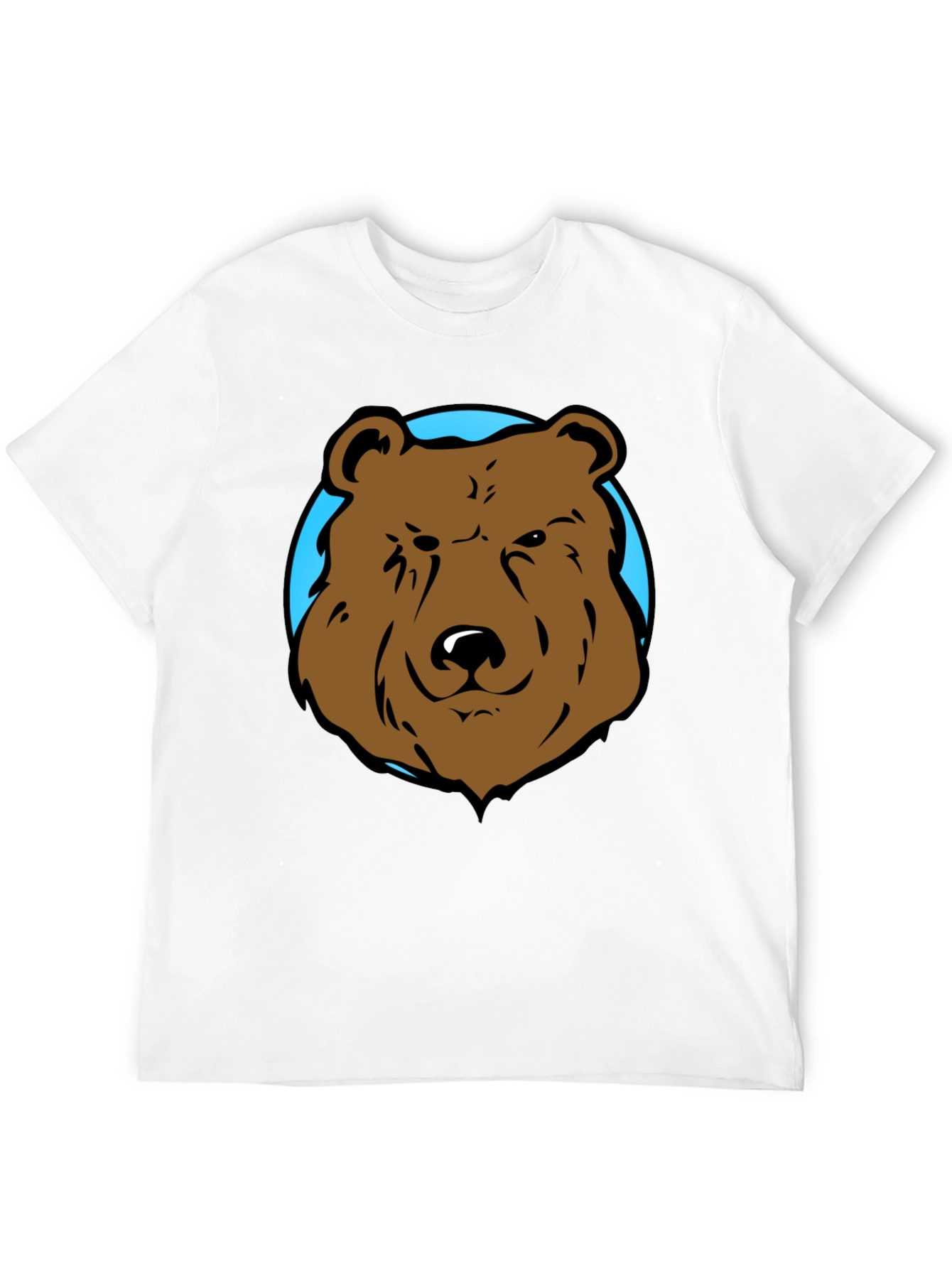 Bear Graphic Black T-Shirt