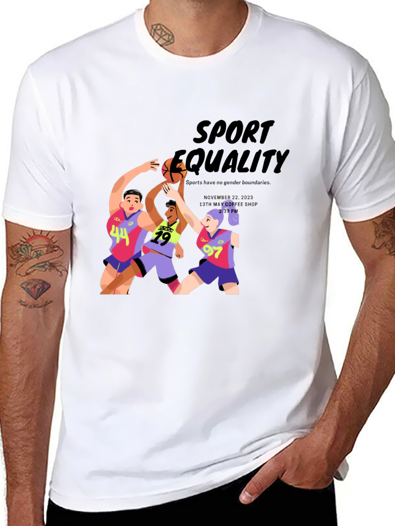Sport Equality Graphic T-Shirt