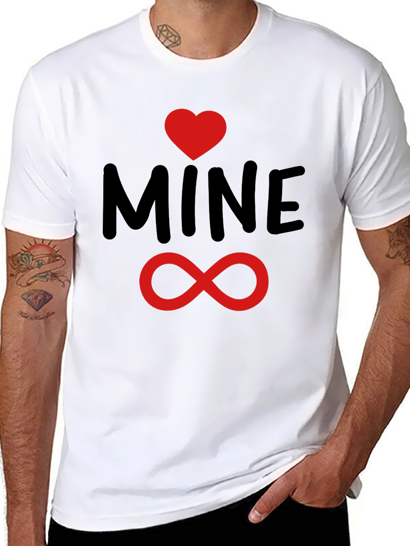 Love Mine Infinity Graphic Tee