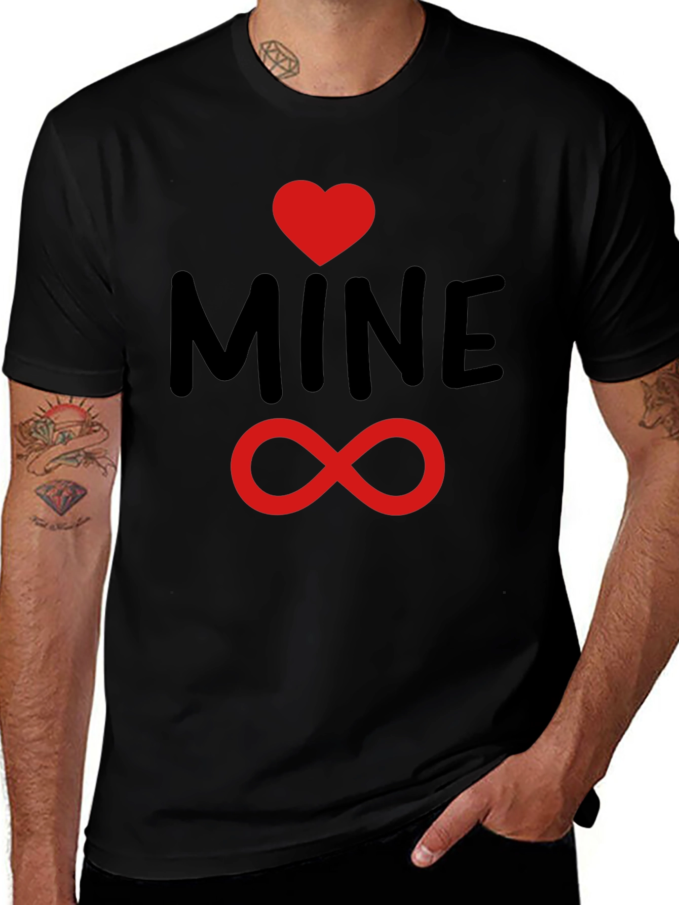 Love Mine Infinity Graphic Tee