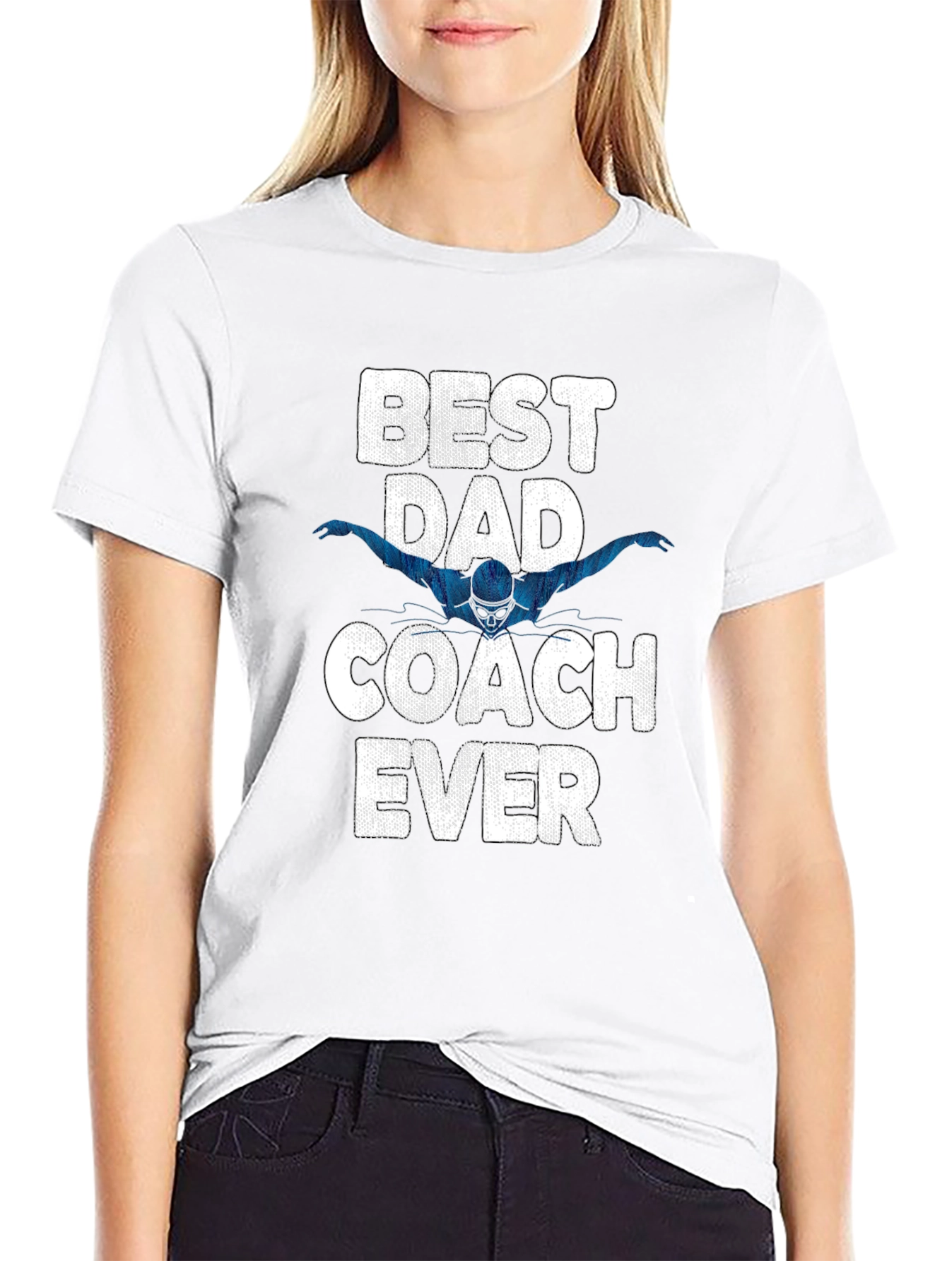Best Dad Coach Ever T-Shirt