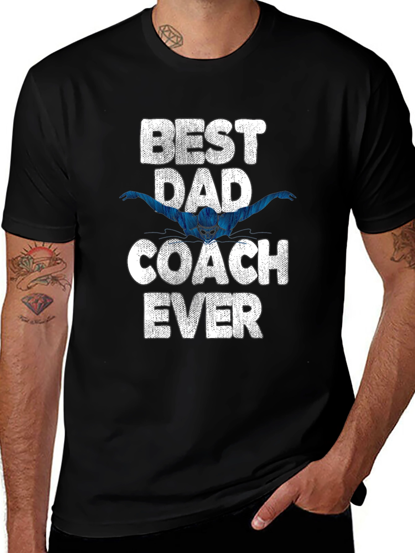 Best Dad Coach Ever T-Shirt