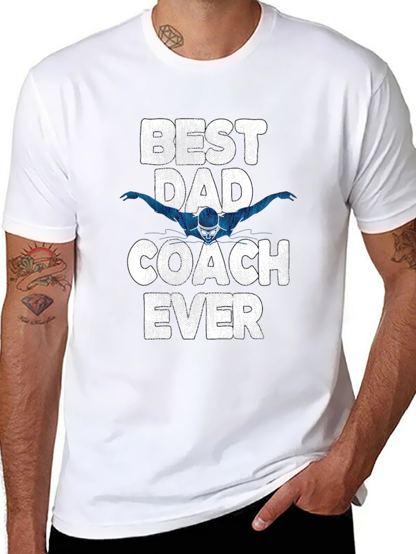 Best Dad Coach Ever T-Shirt