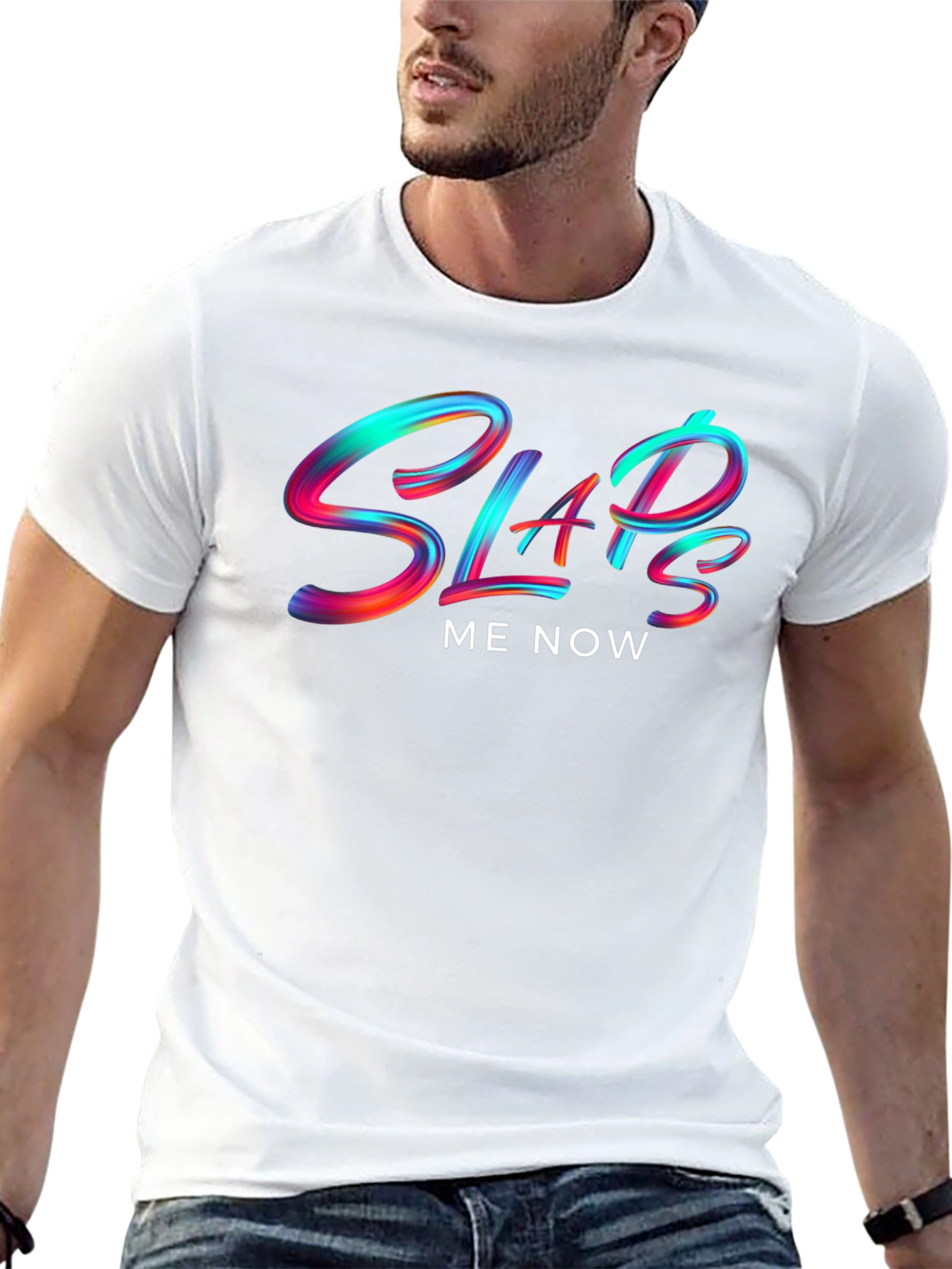 Slaps Me Now Graphic T-Shirt - Bold Statement Tee