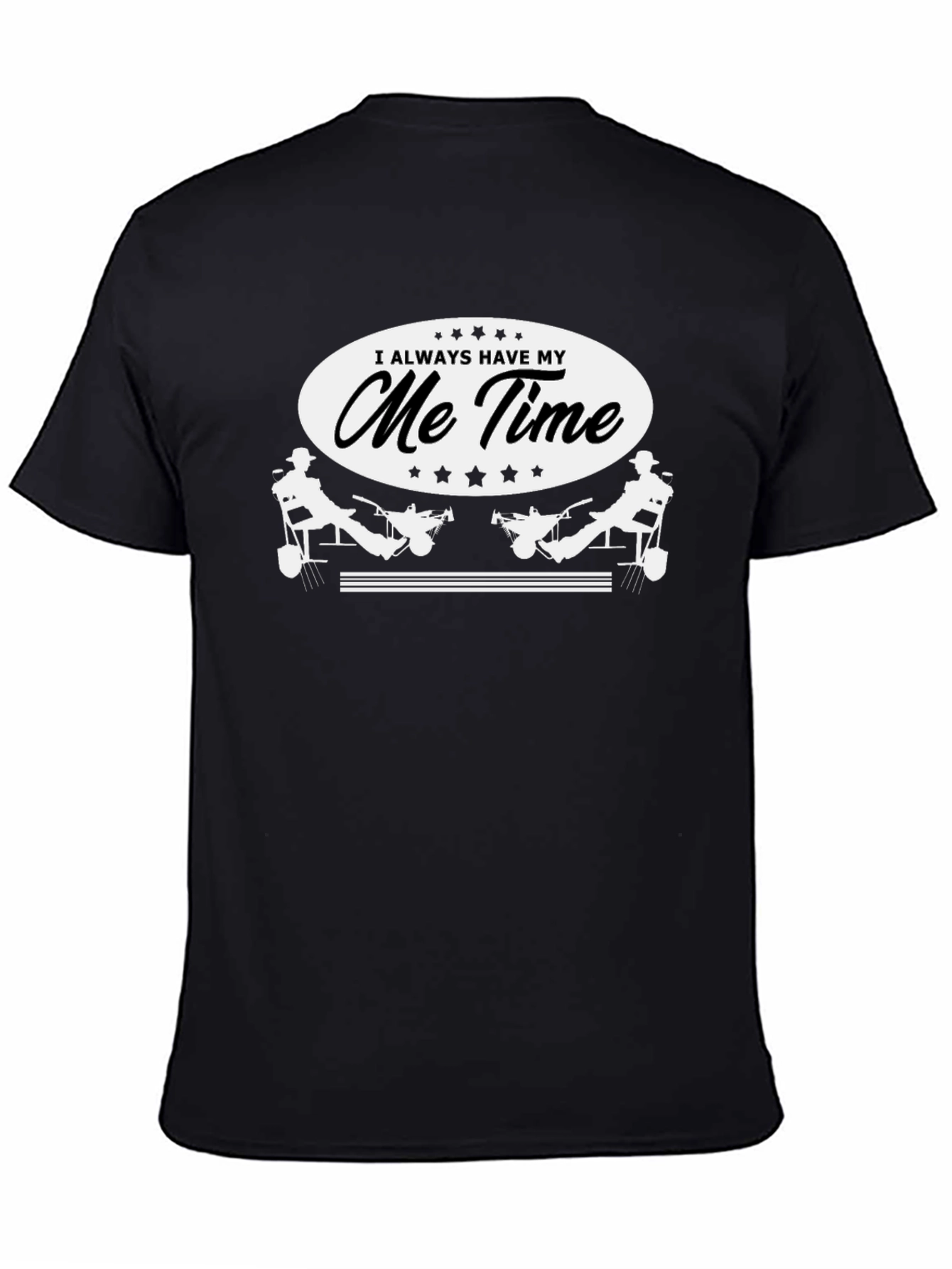 Gardening Me Time T-Shirt - Black