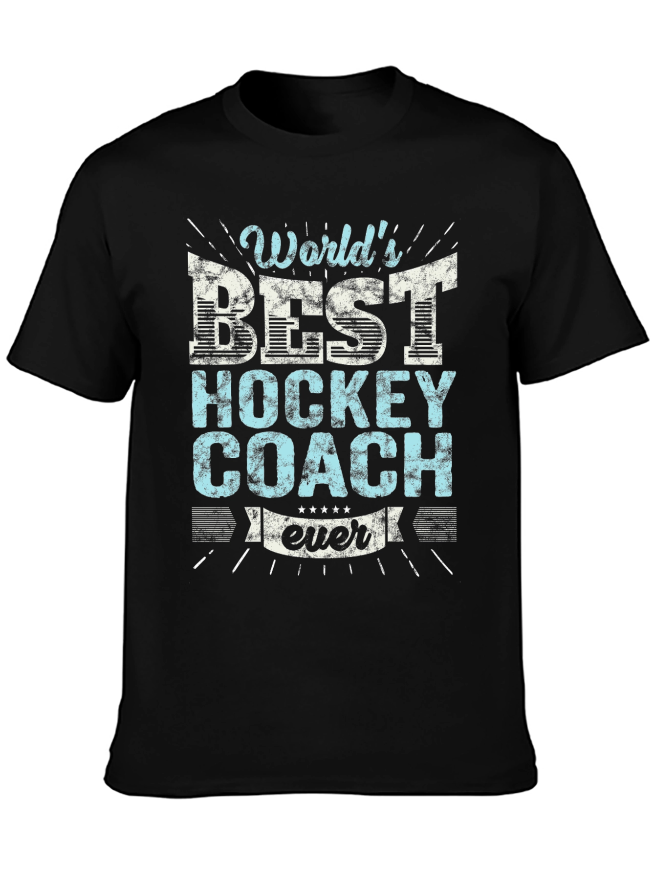 Worlds Best Hockey Coach Ever T-Shirt