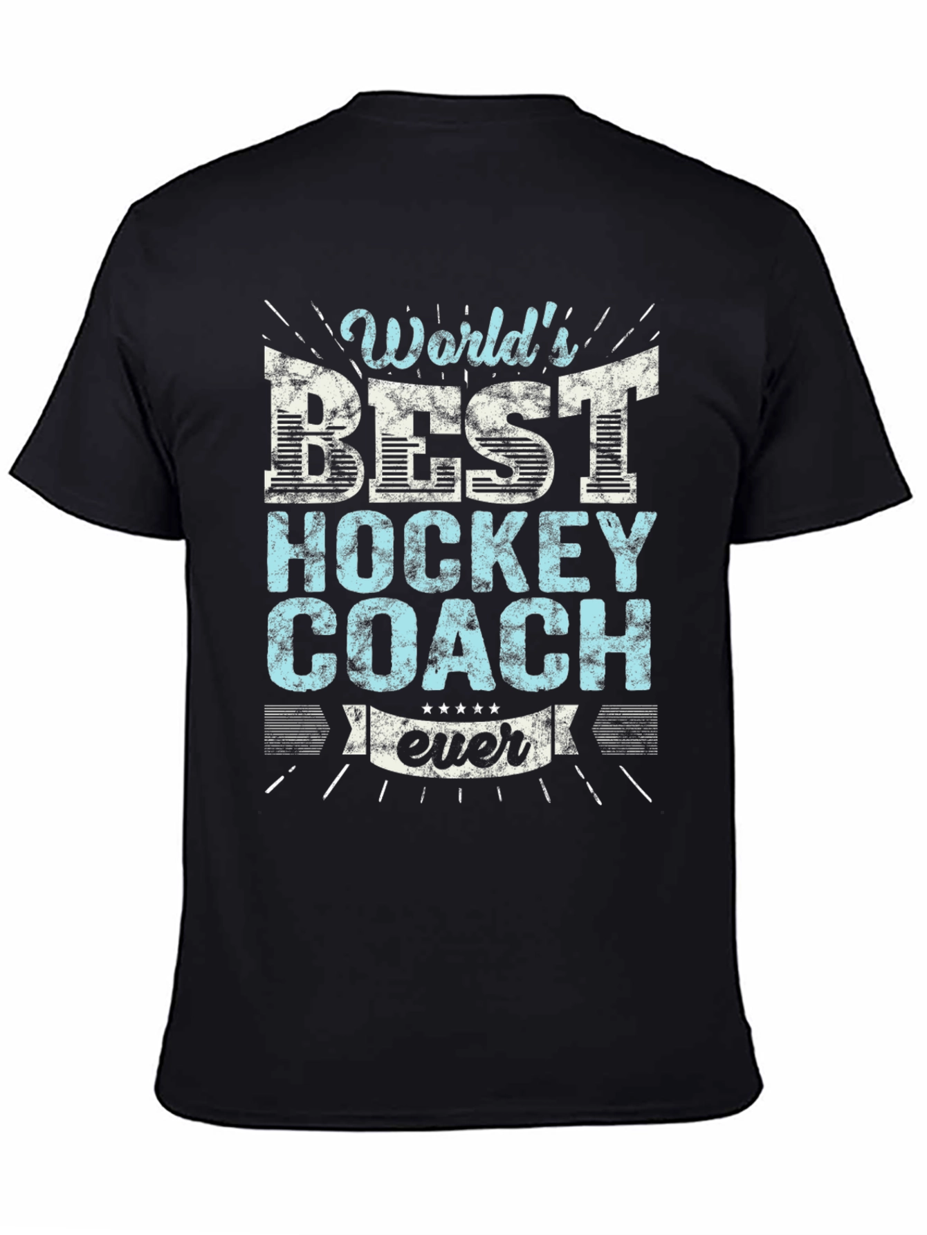 Worlds Best Hockey Coach Ever T-Shirt