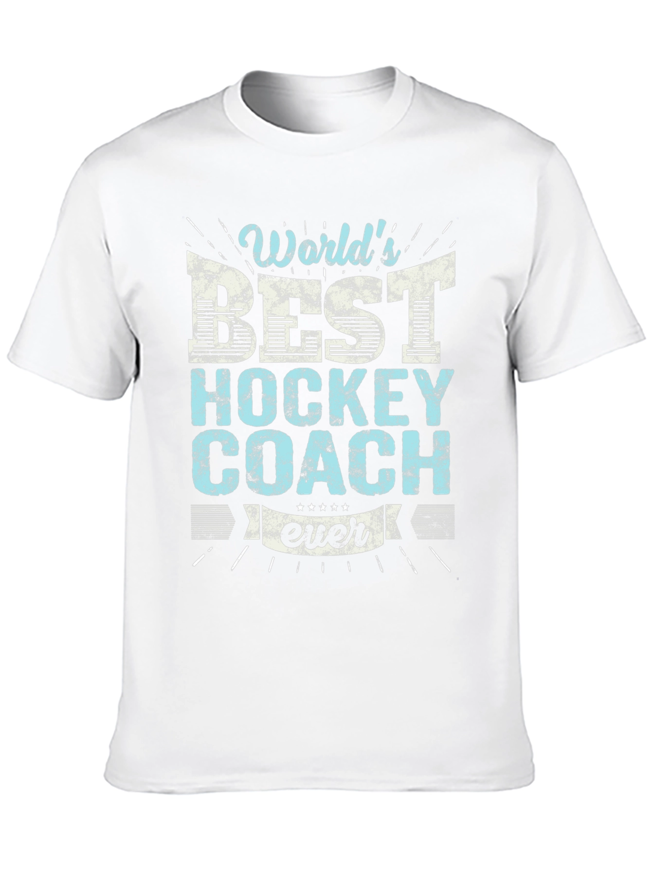 Worlds Best Hockey Coach Ever T-Shirt