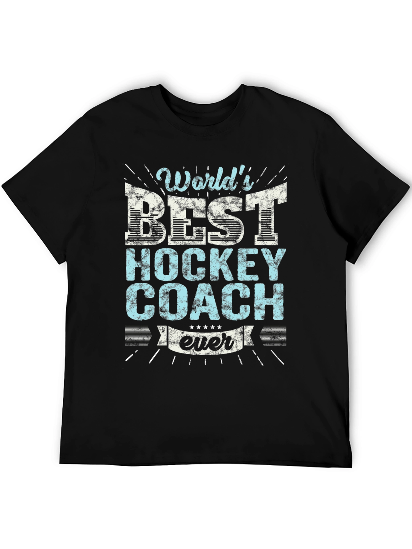 Worlds Best Hockey Coach Ever T-Shirt
