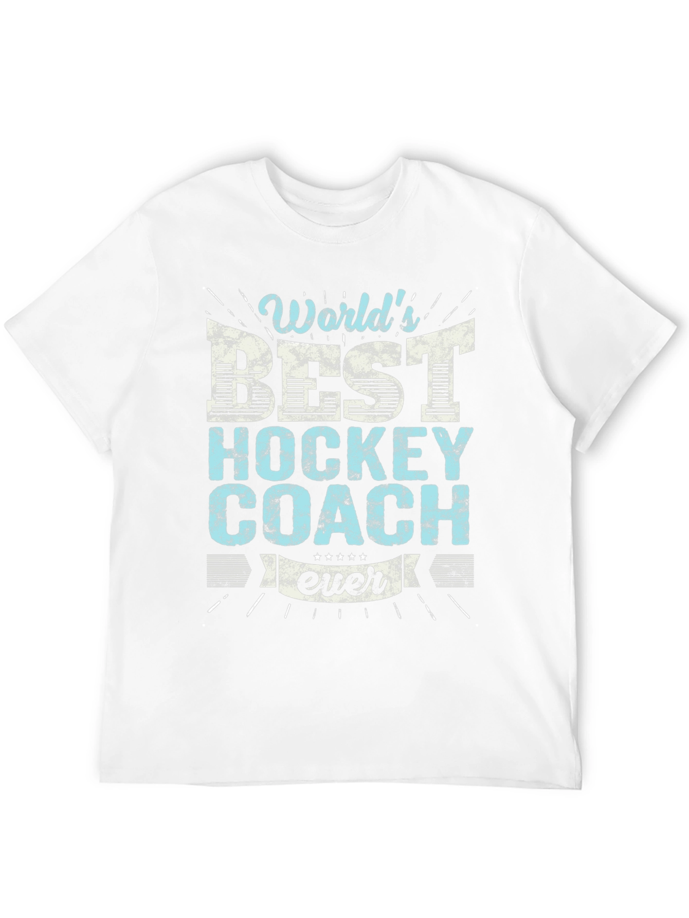 Worlds Best Hockey Coach Ever T-Shirt