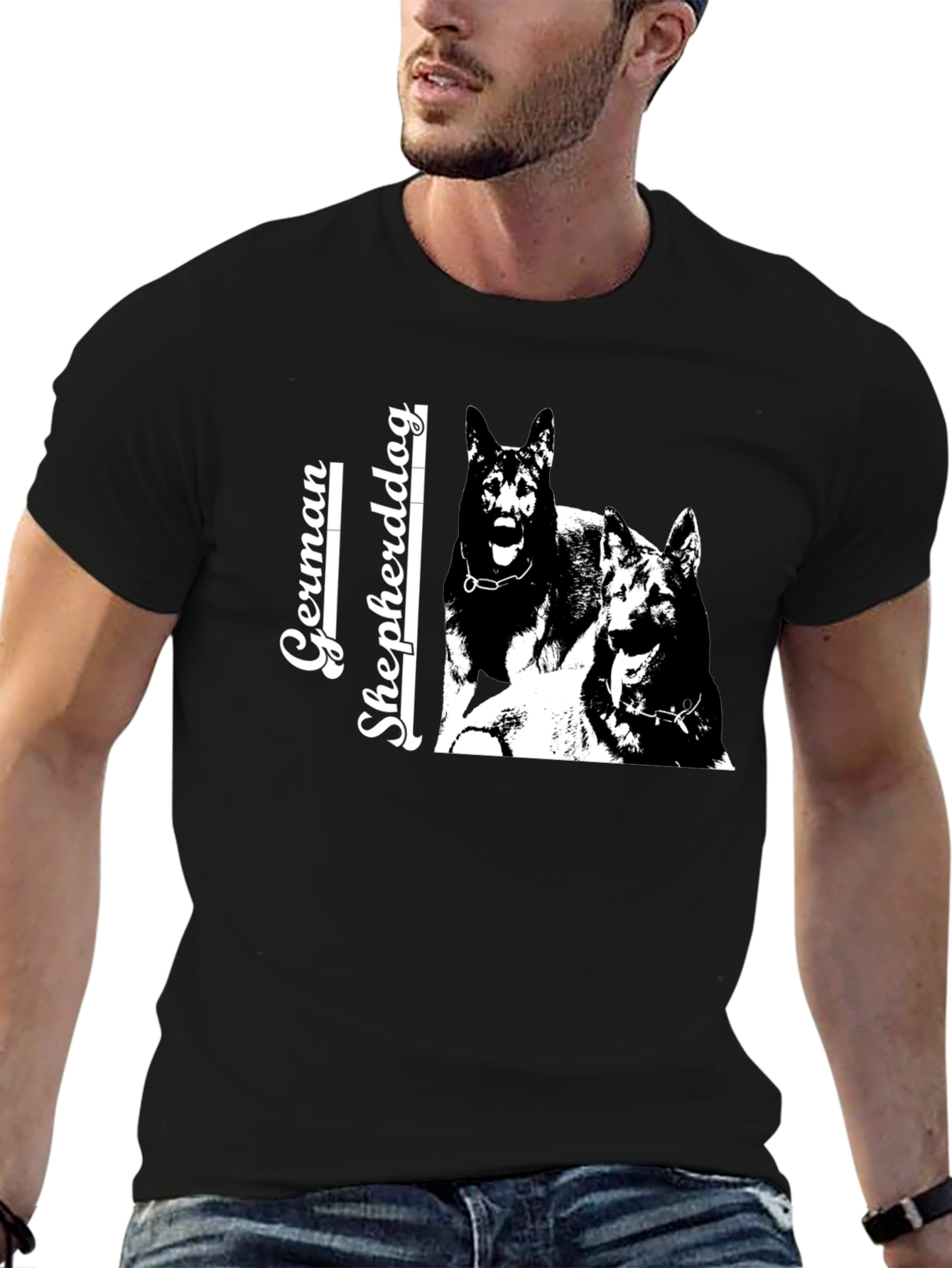 German Shepherd Dog Graphic Tee