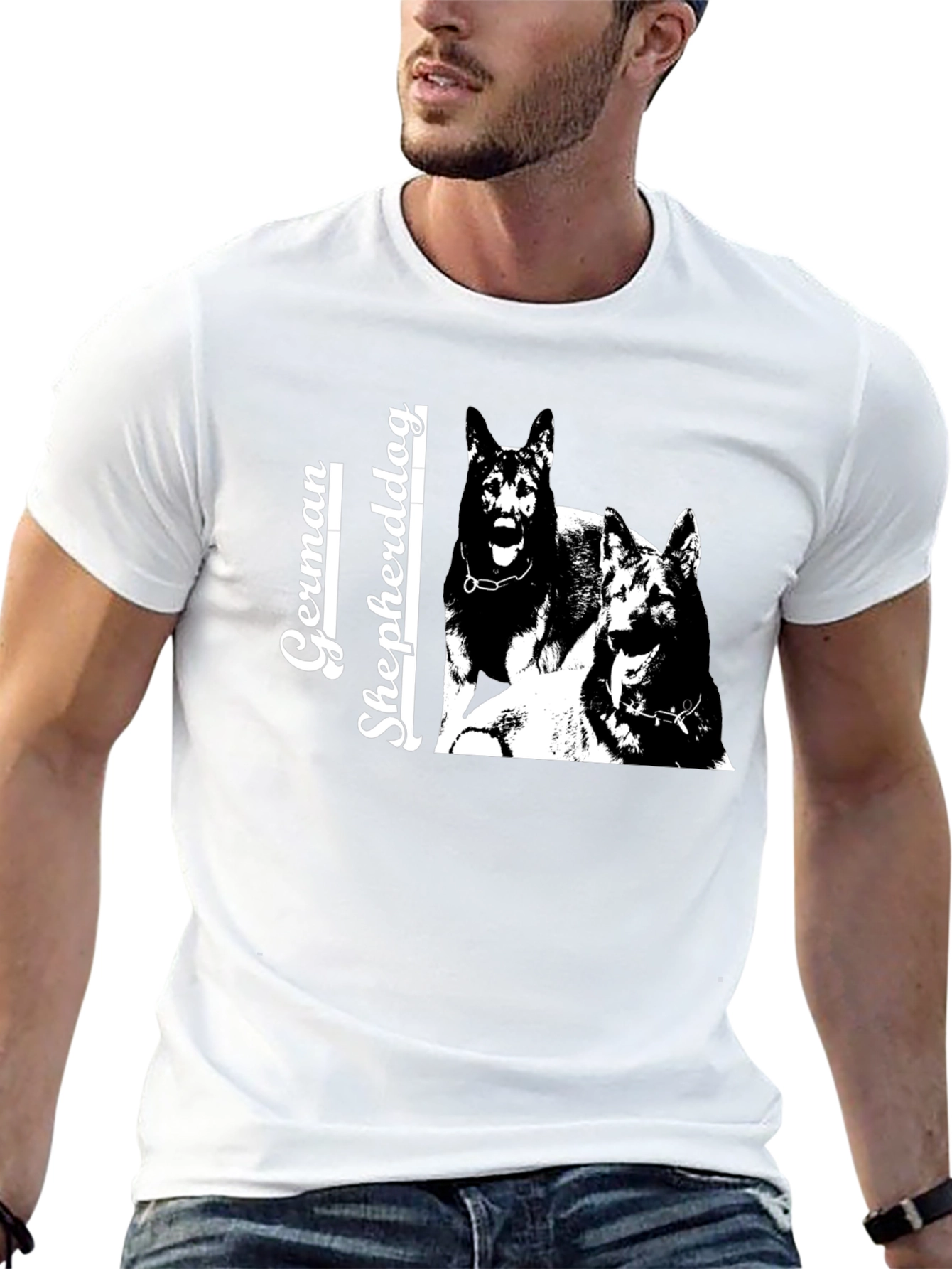German Shepherd Dog Graphic Tee