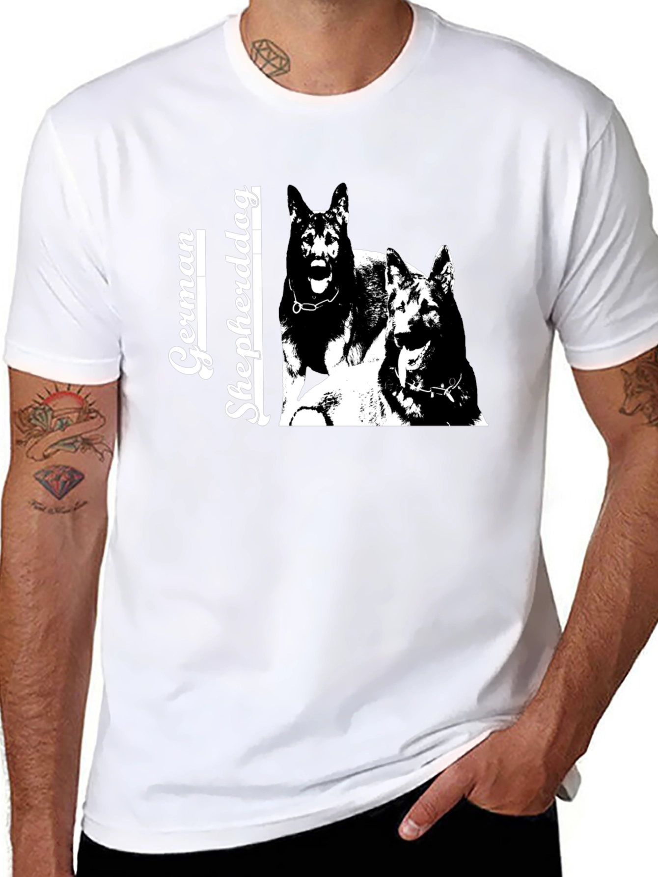 German Shepherd Dog Graphic Tee