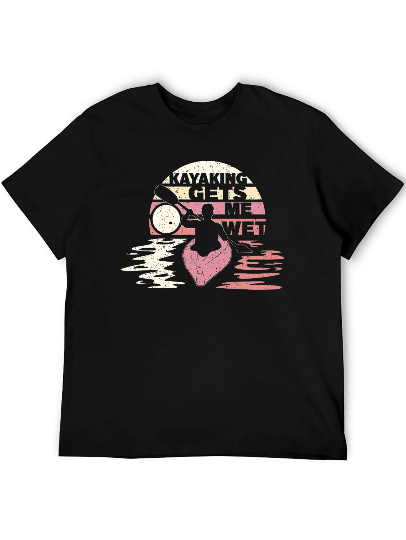 Kayaking Gets Me Wet Graphic T-Shirt